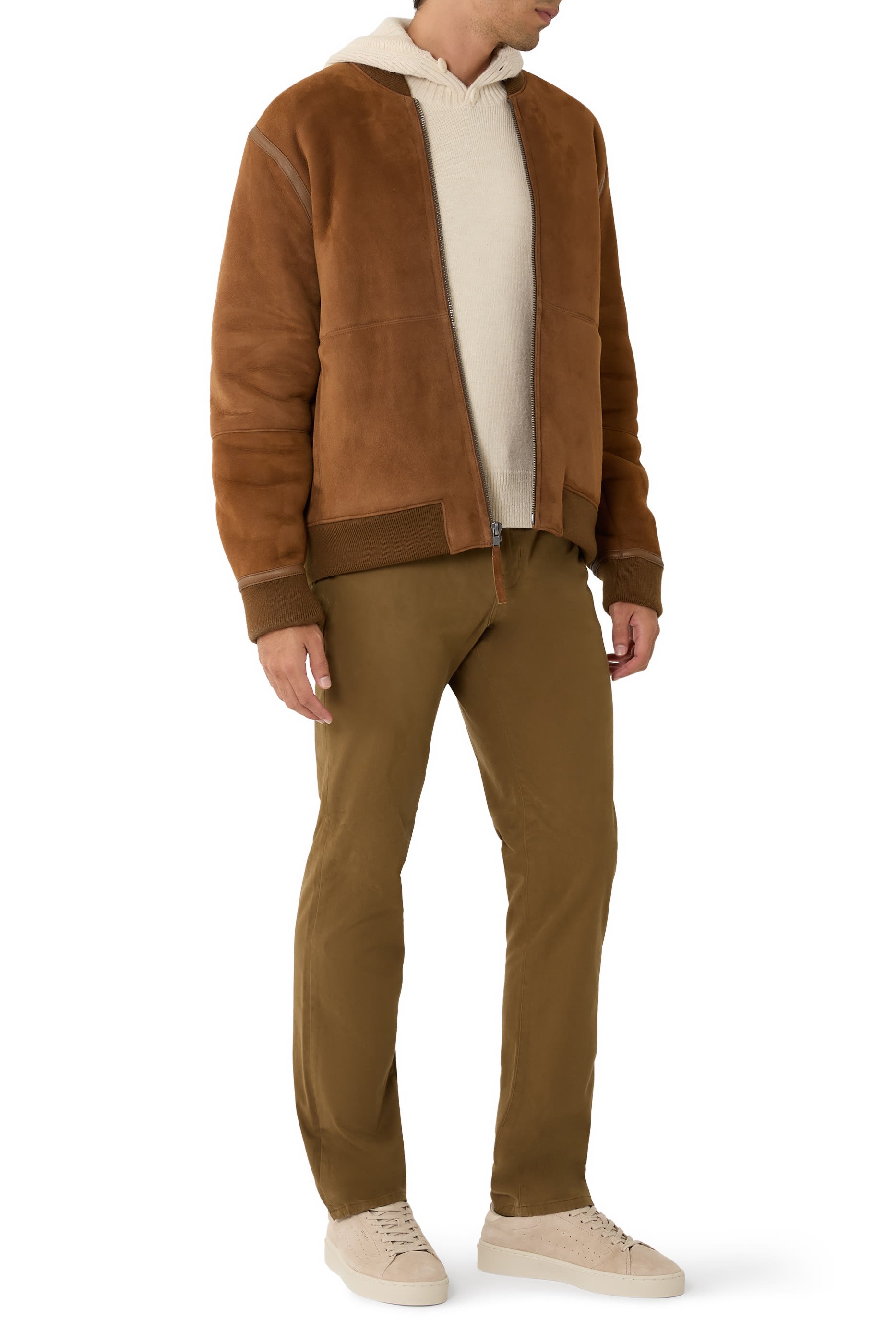 Shearling Bomber Jacket