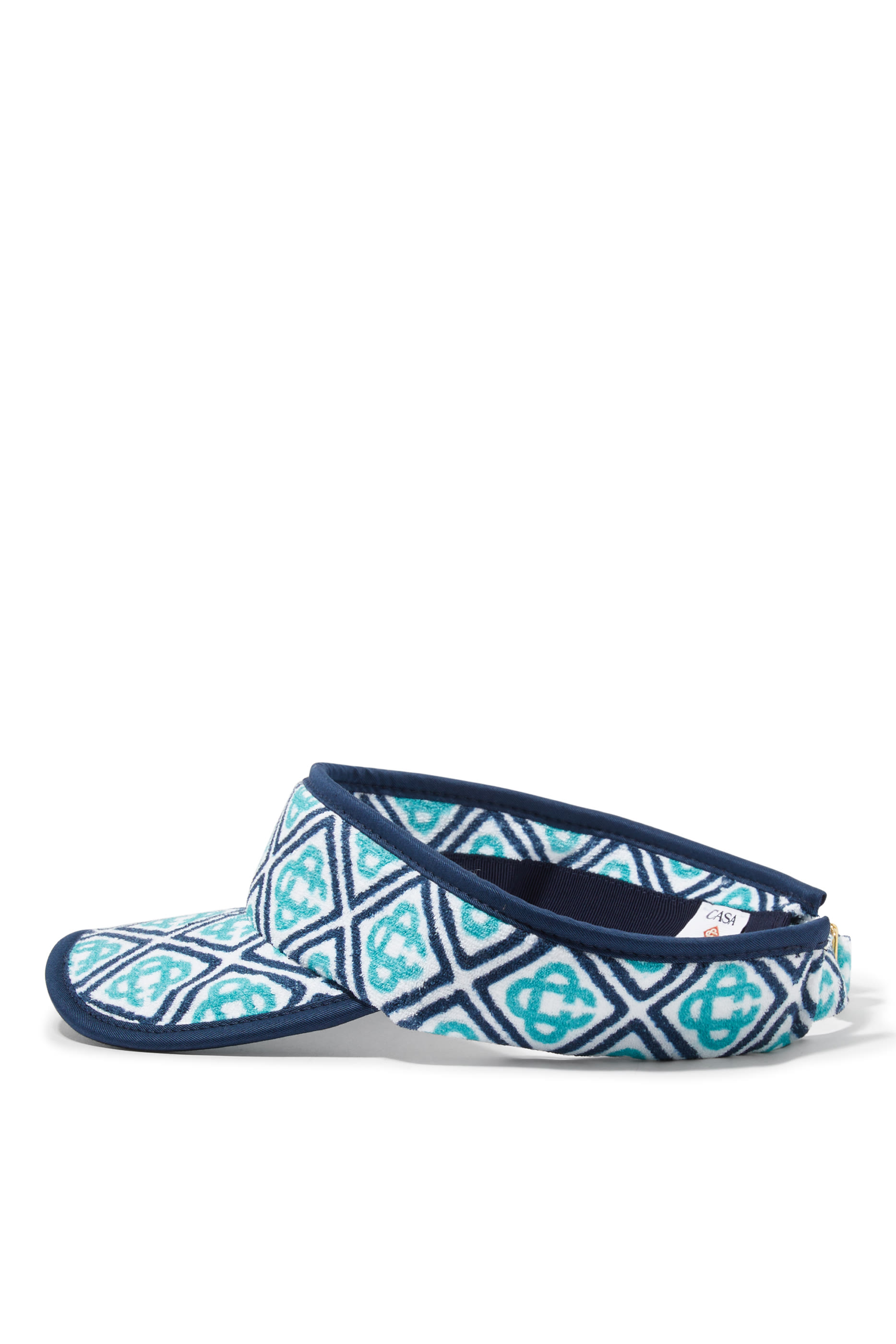 قبعة بيتج كلوب مفتوحة بنقشة حرف شعار الماركة