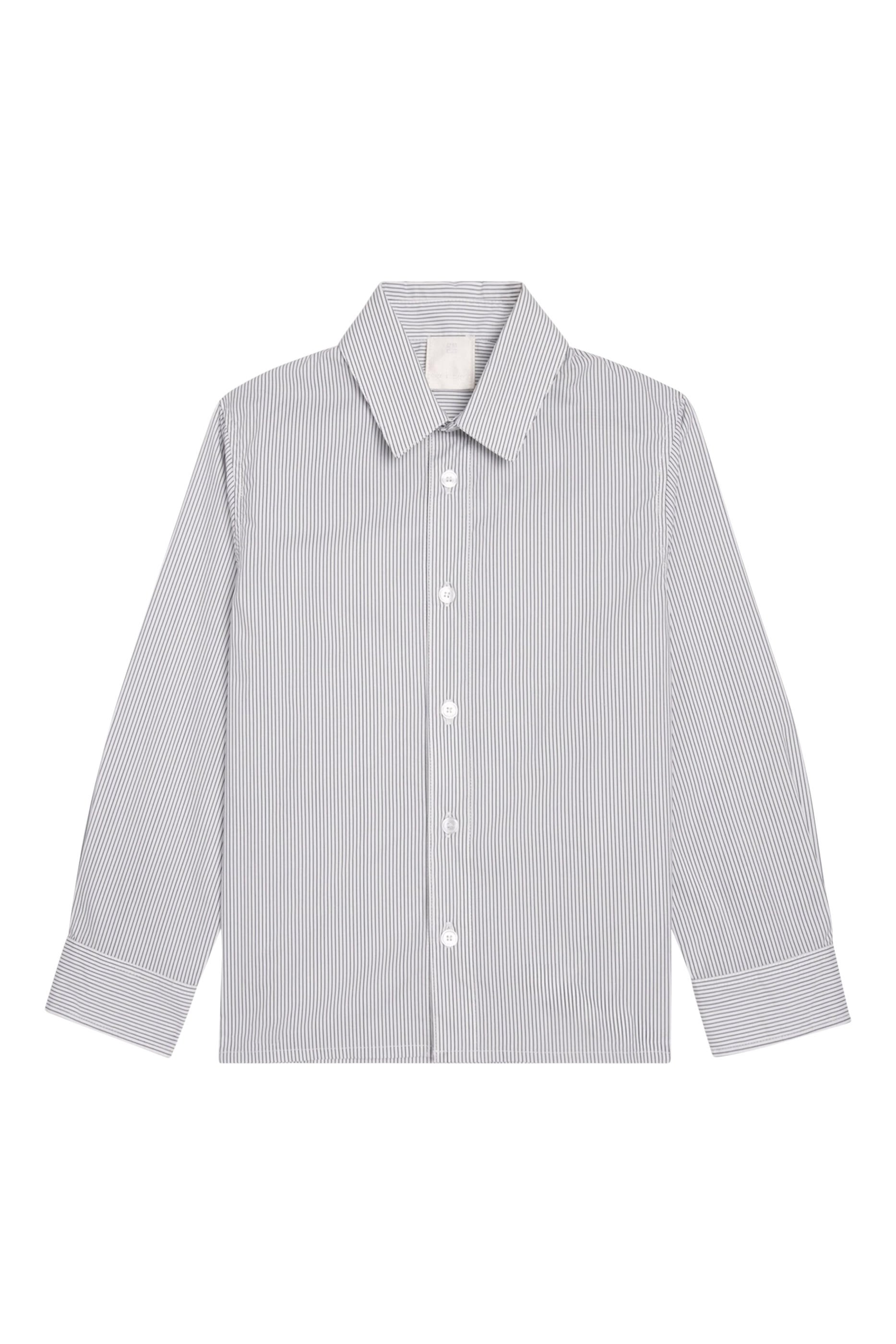 قميص مخطط بأكمام طويلة للأطفال