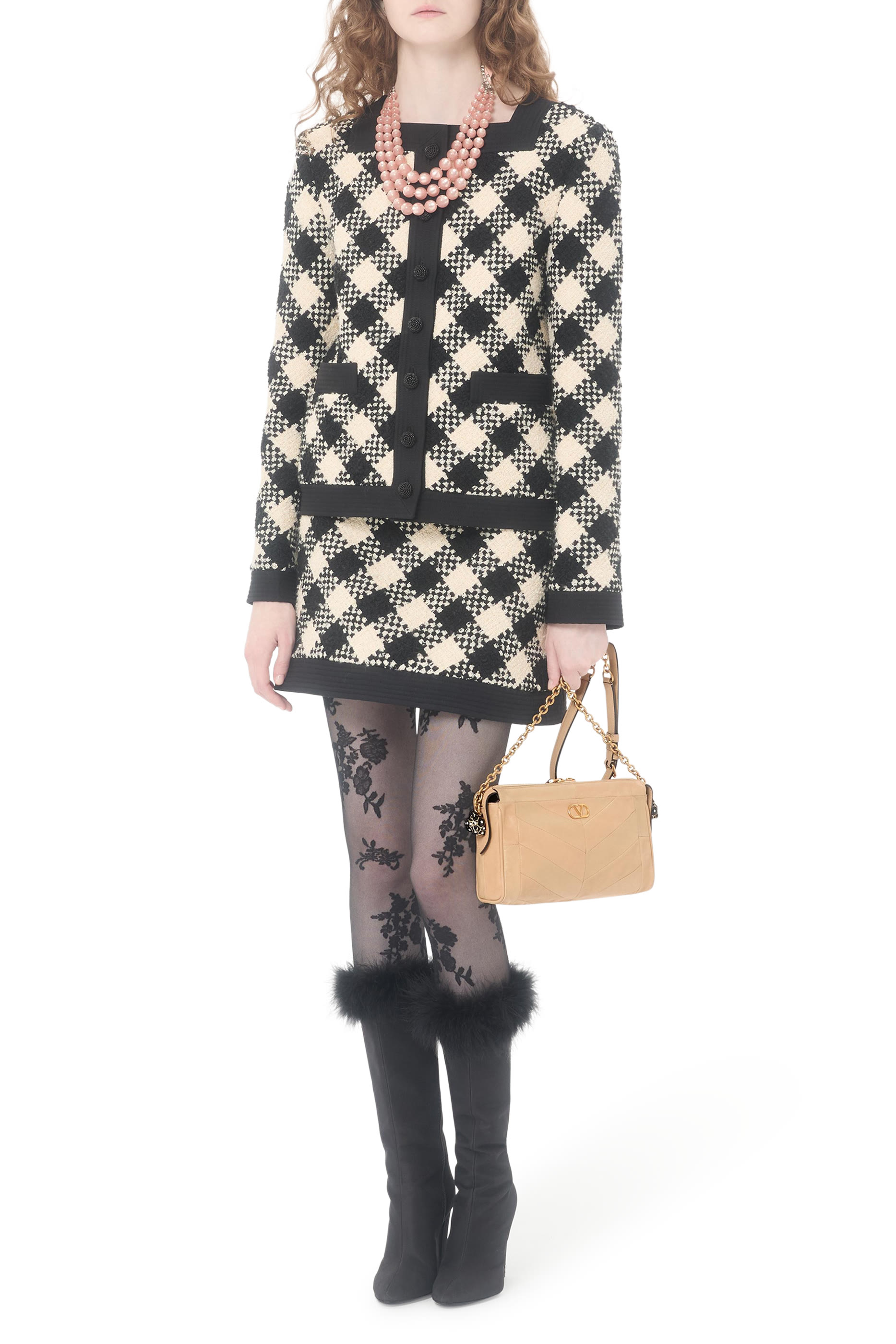 حقيبة كتف بانثيا صغيرة