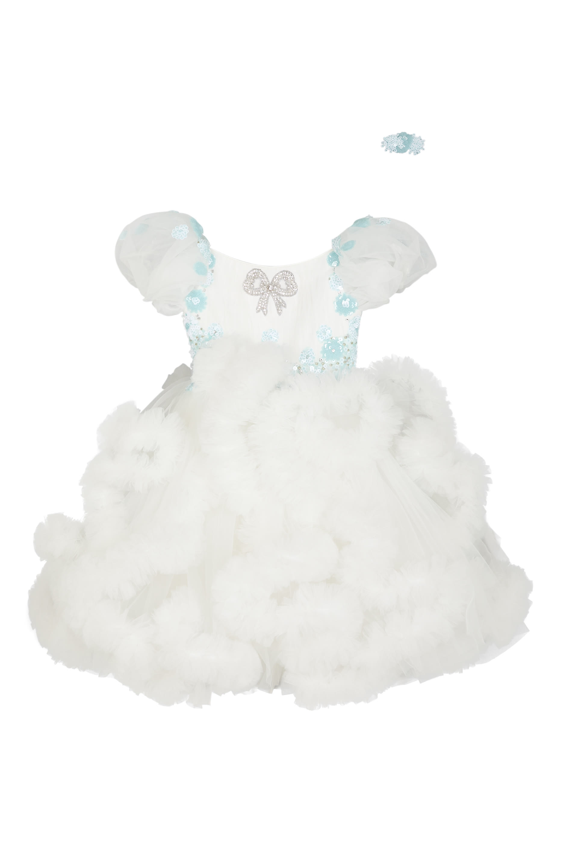 فستان ايفي بكريستالات للأطفال