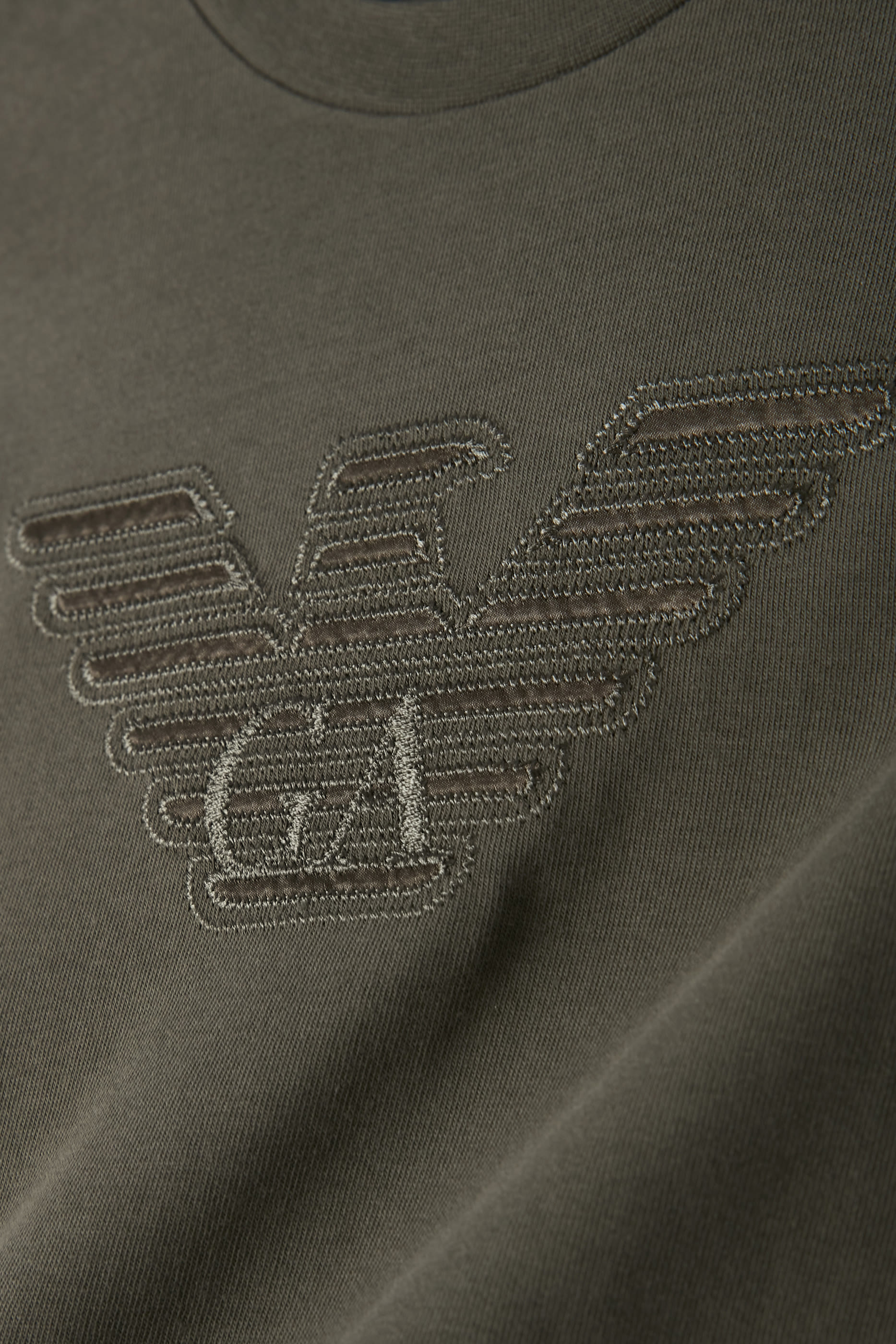 تيشيرت بشعار الماركة قطن للأطفال