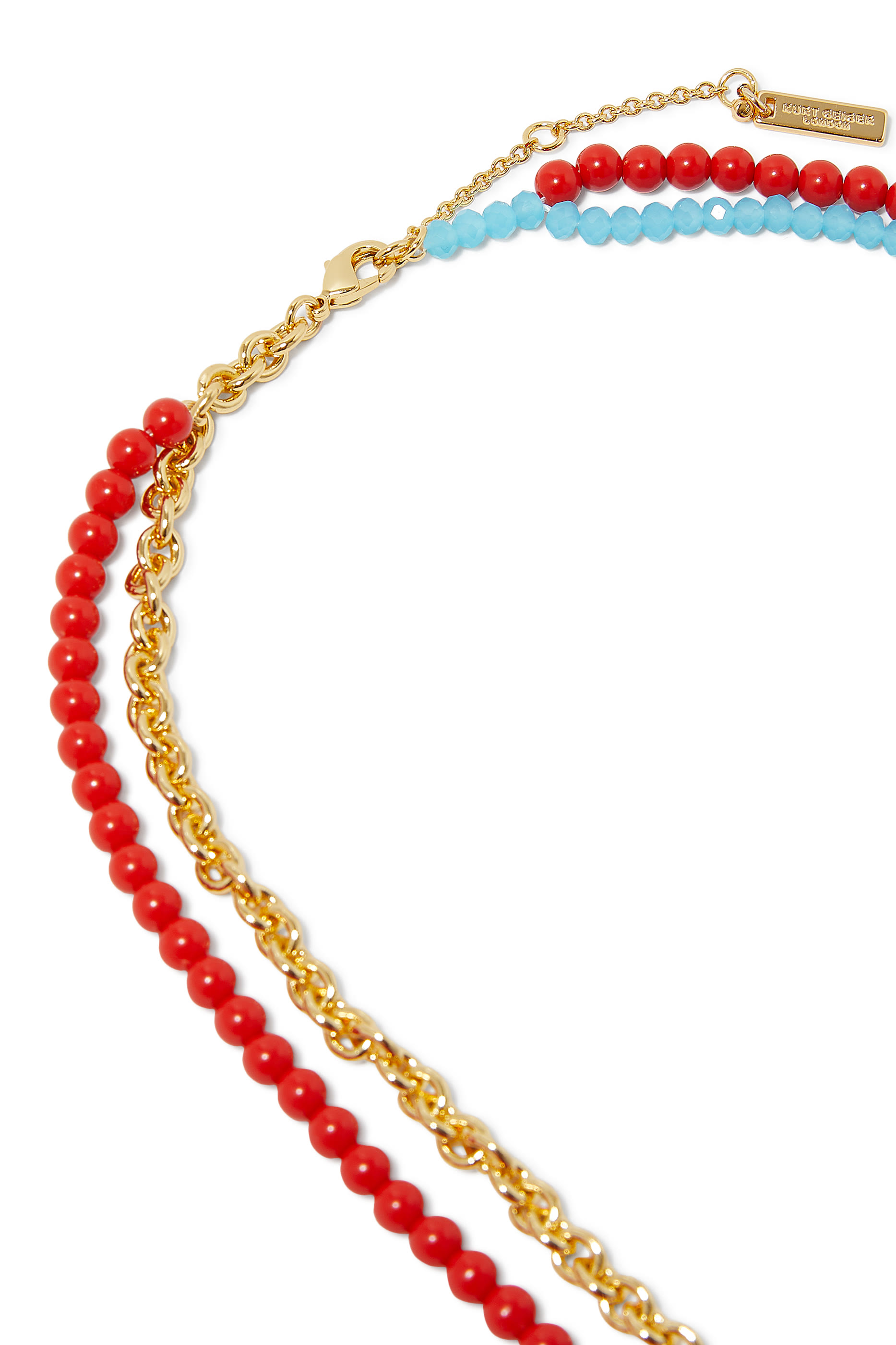 قلادة بحلية طويلة