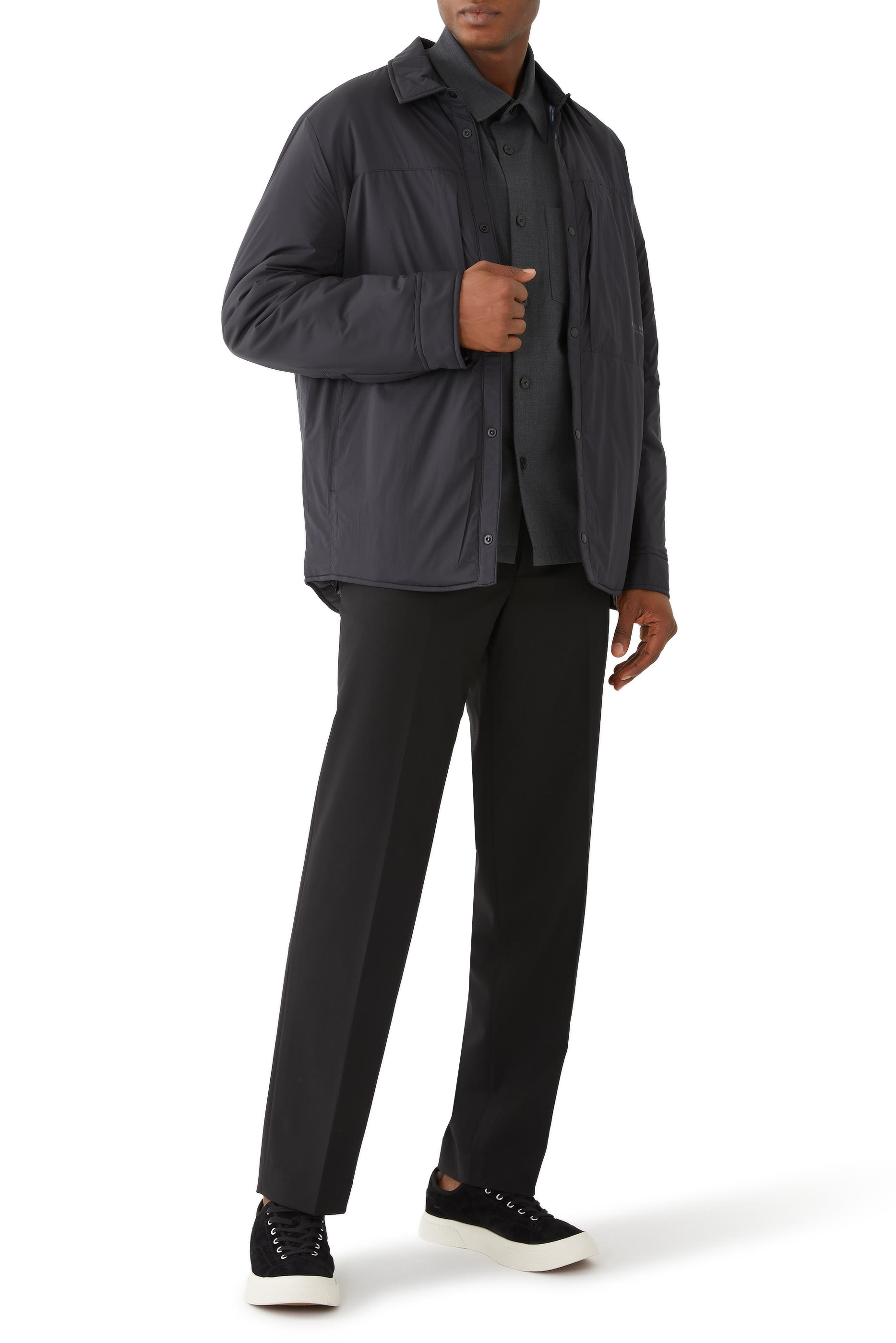 جاكيت آش بتصميم قميص