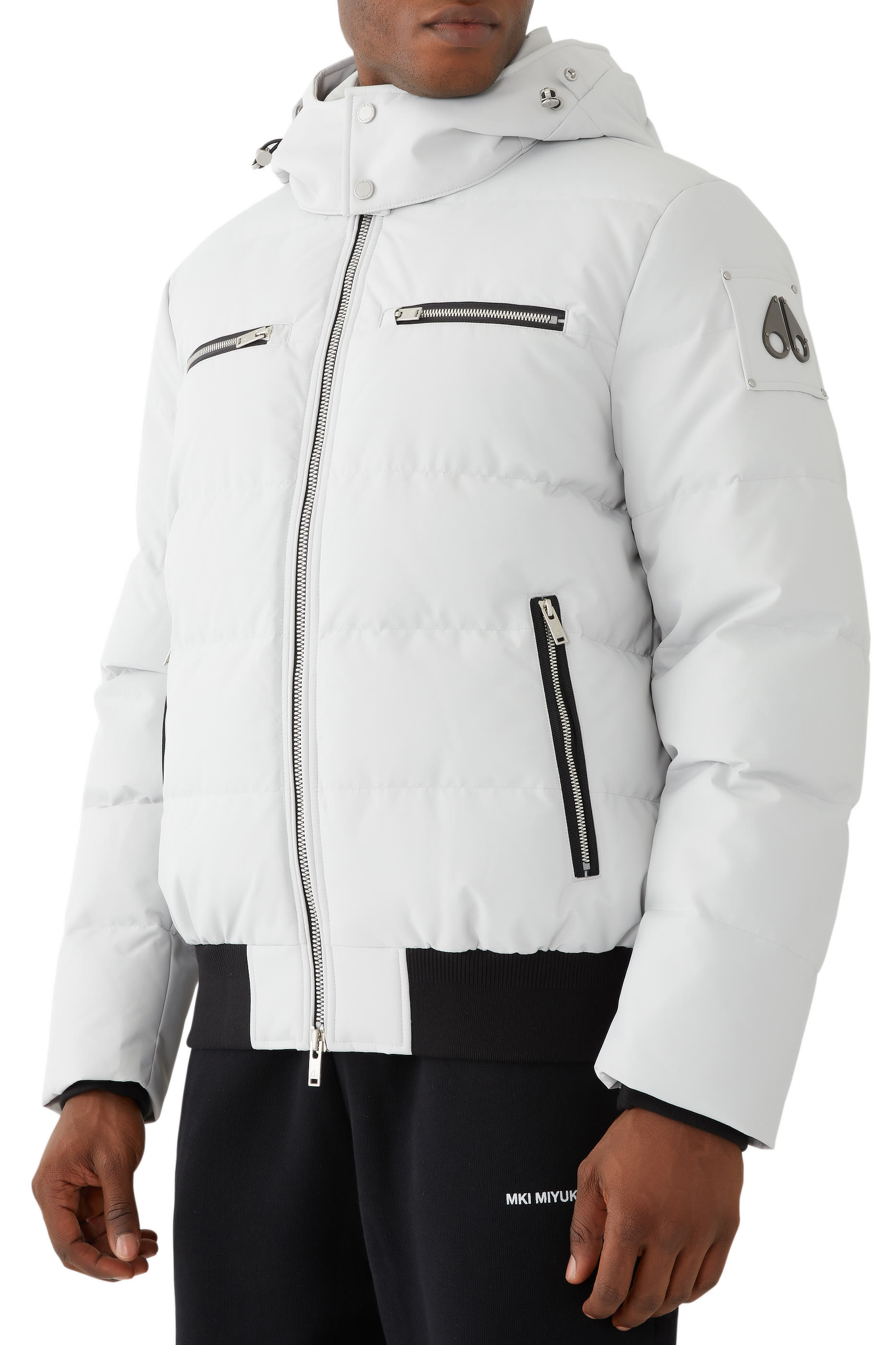 جاكيت بومبر كلاود بتصميم مبطن