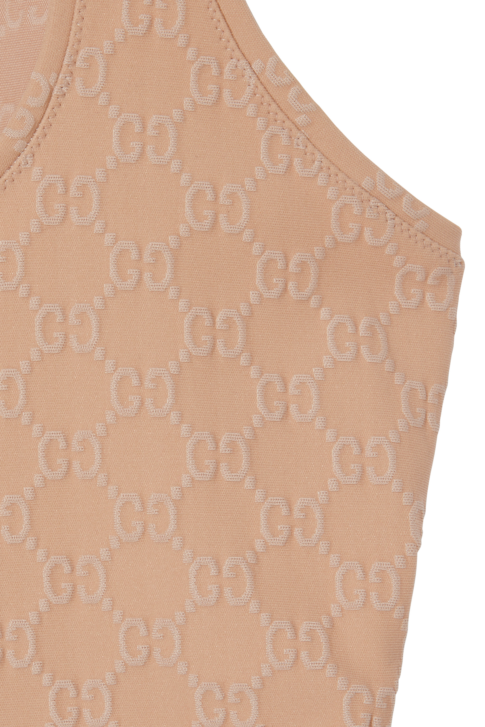 فستان جاكار جيرسيه بشعار الماركة