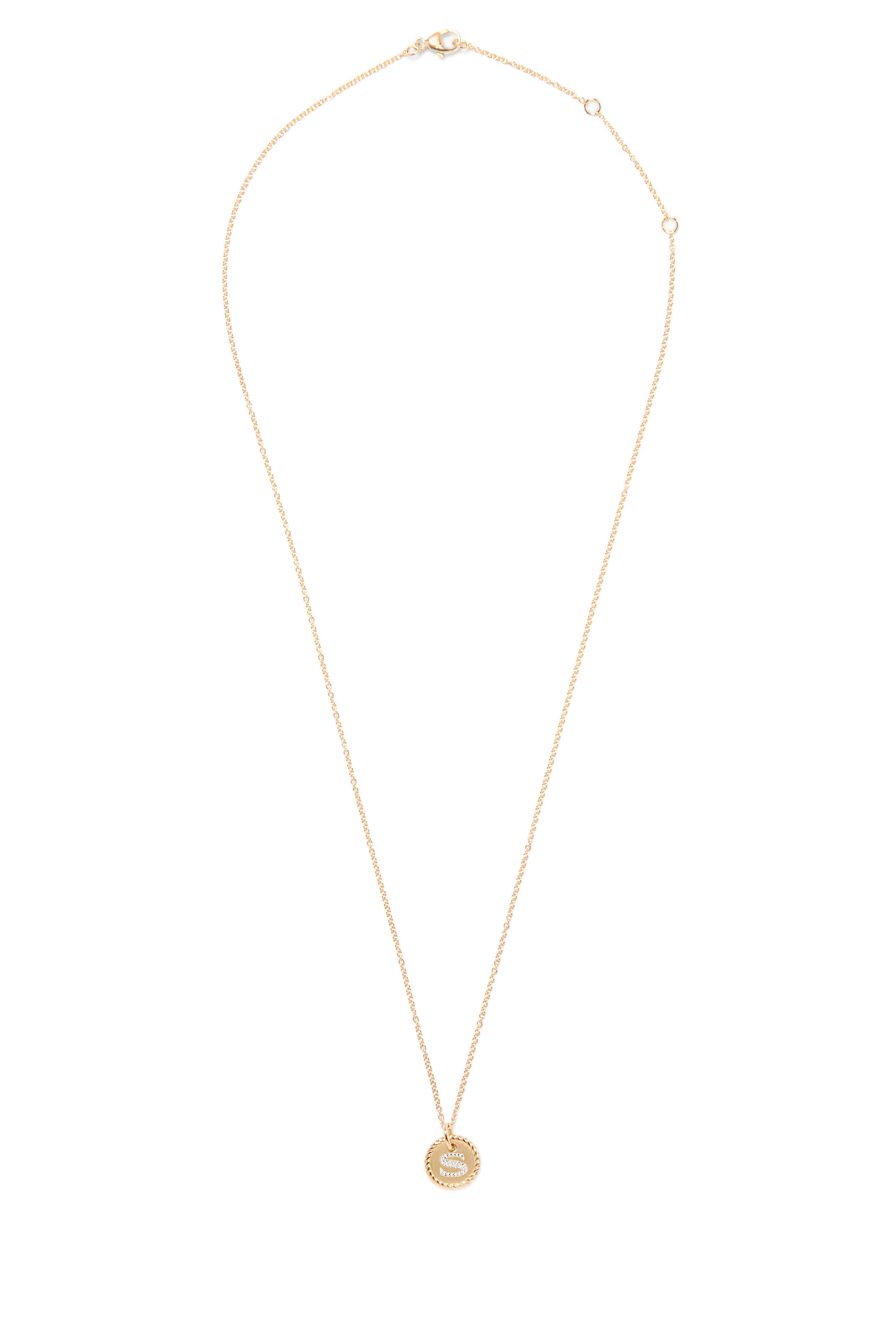 قلادة بدلاية مزينة بحرف