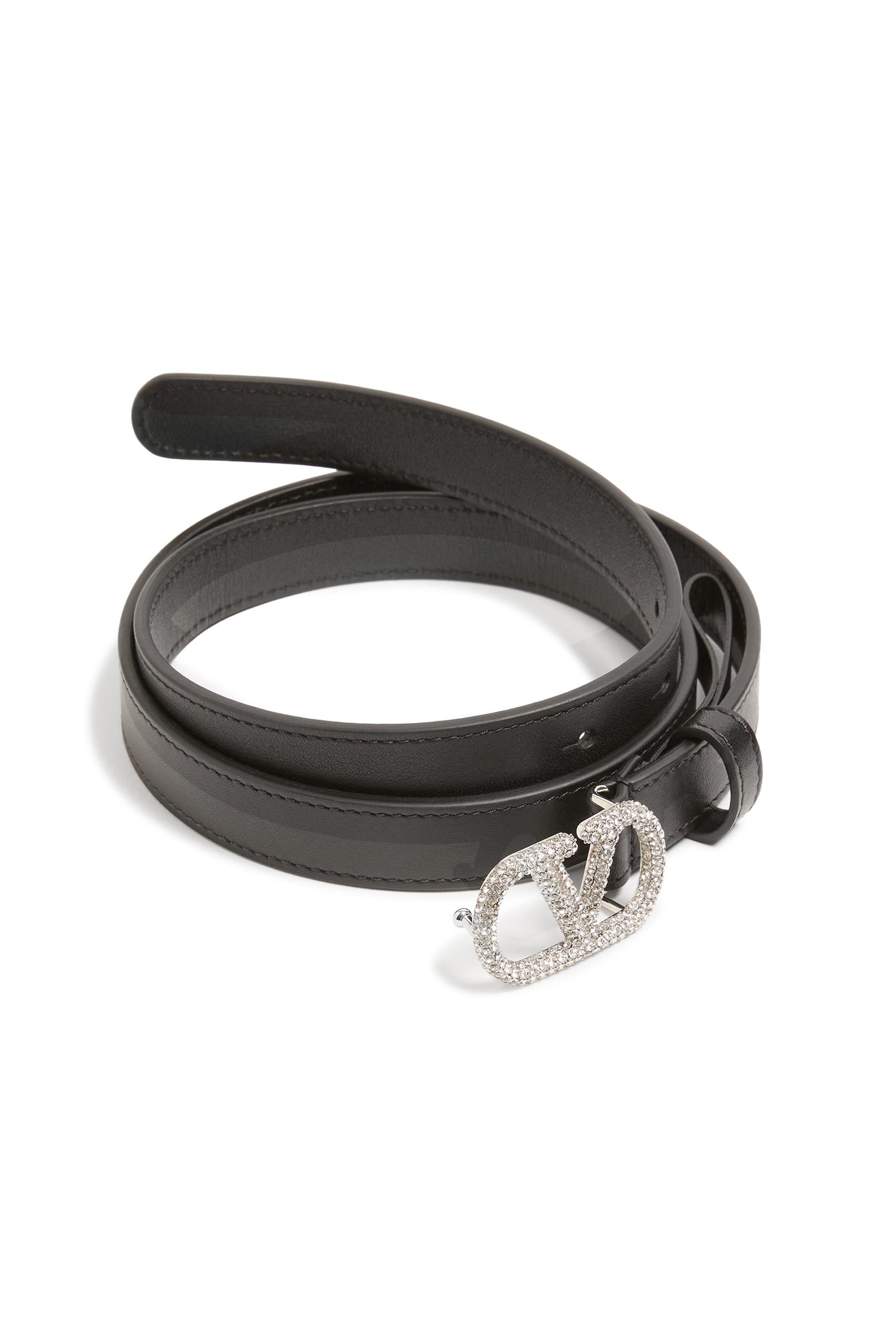 حزام بإبزيم بتصميم شعار الماركة