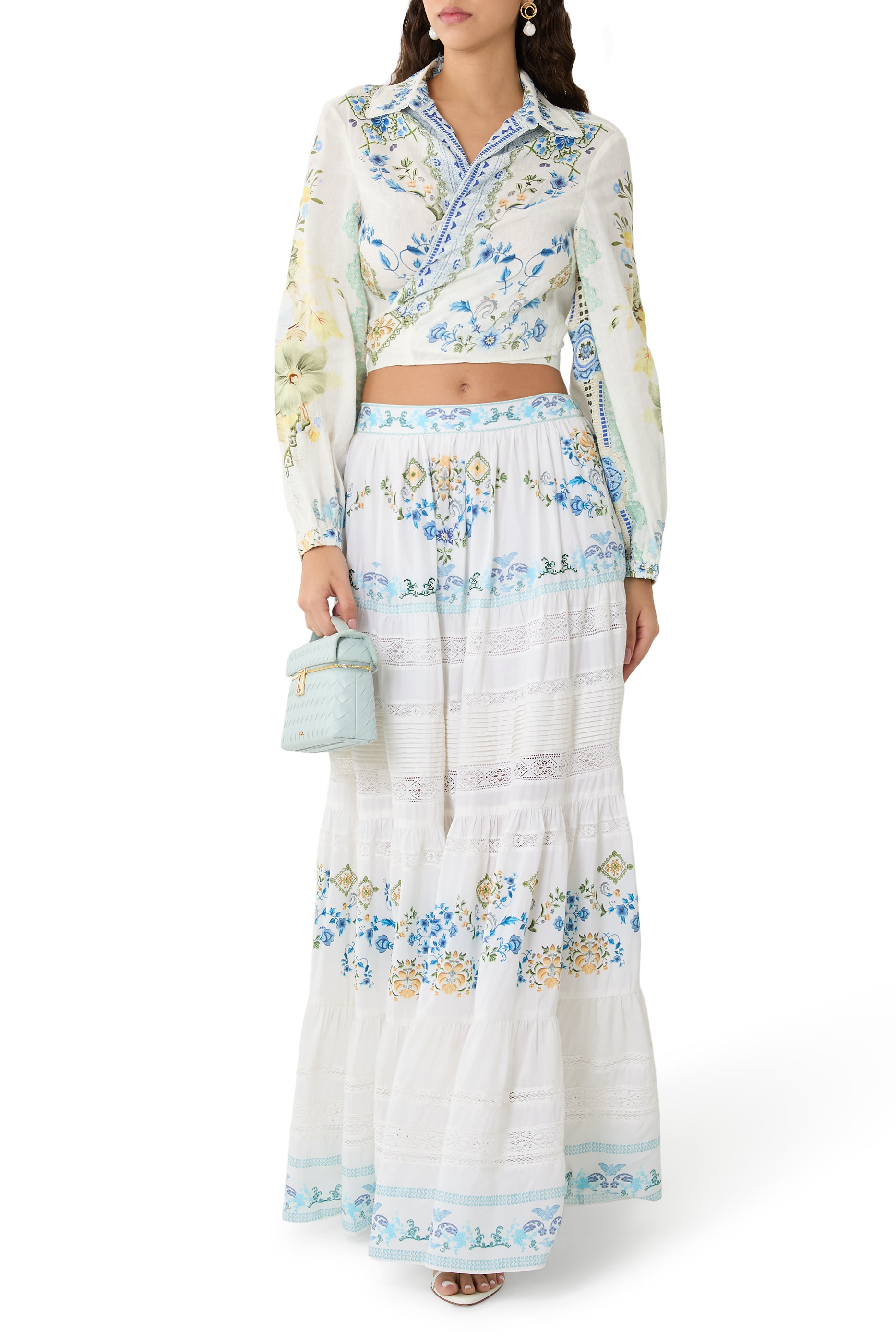 قميص قصير بتصميم ملفوف