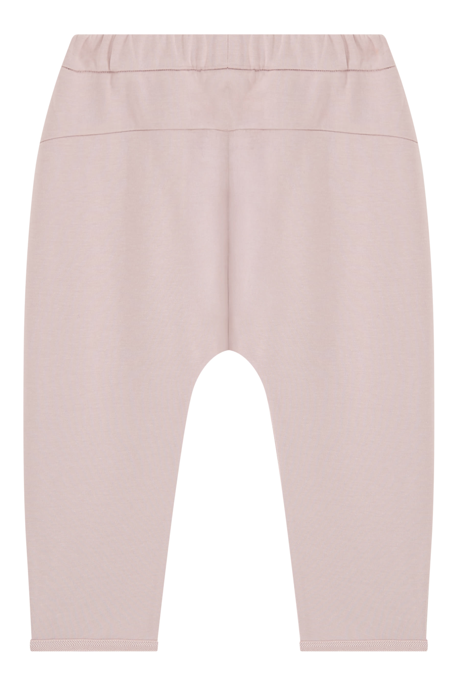 بنطال رياضي برقعة شعار الماركة صغيرة للأطفال