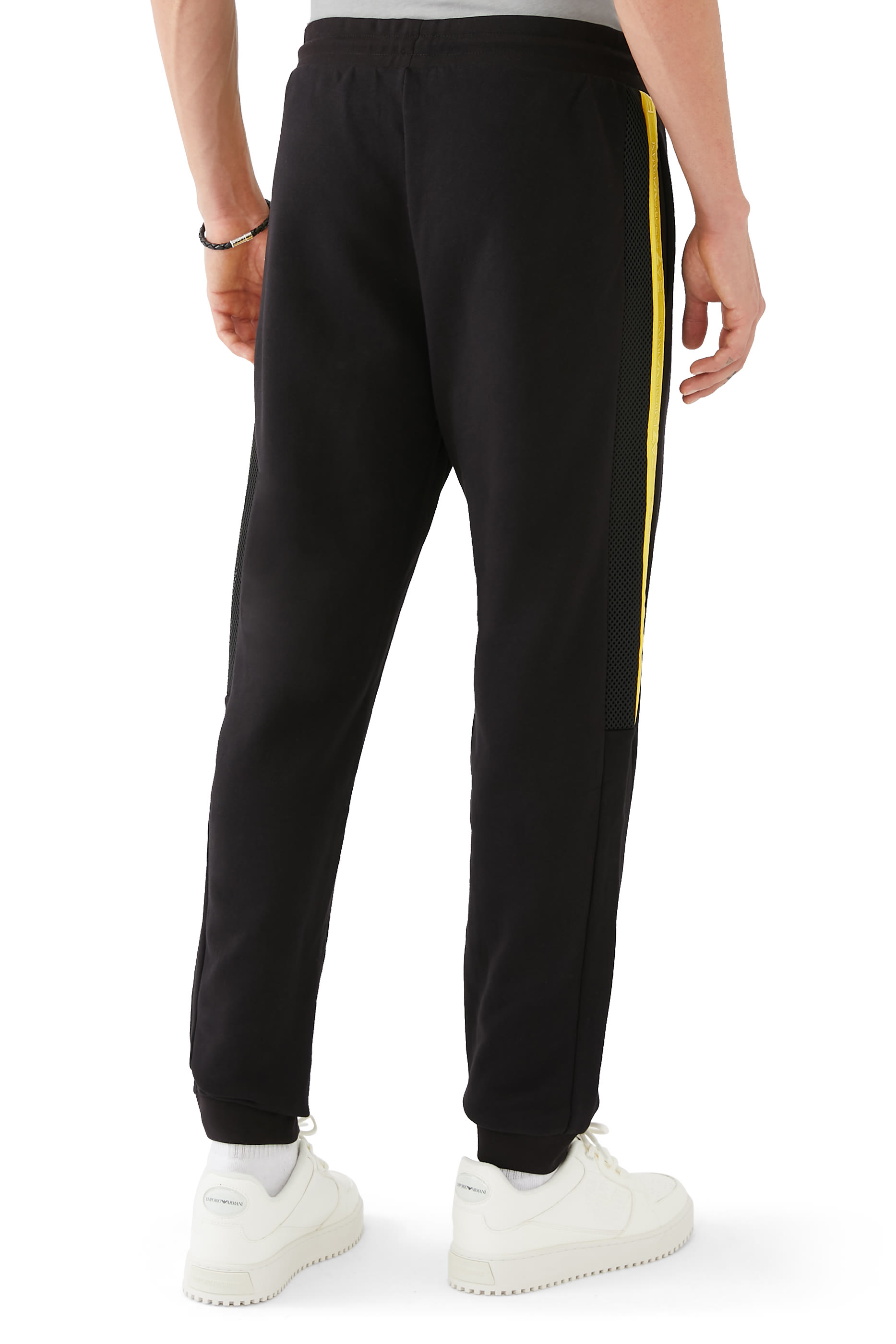 بنطال رياضي بشريط شعار الماركة