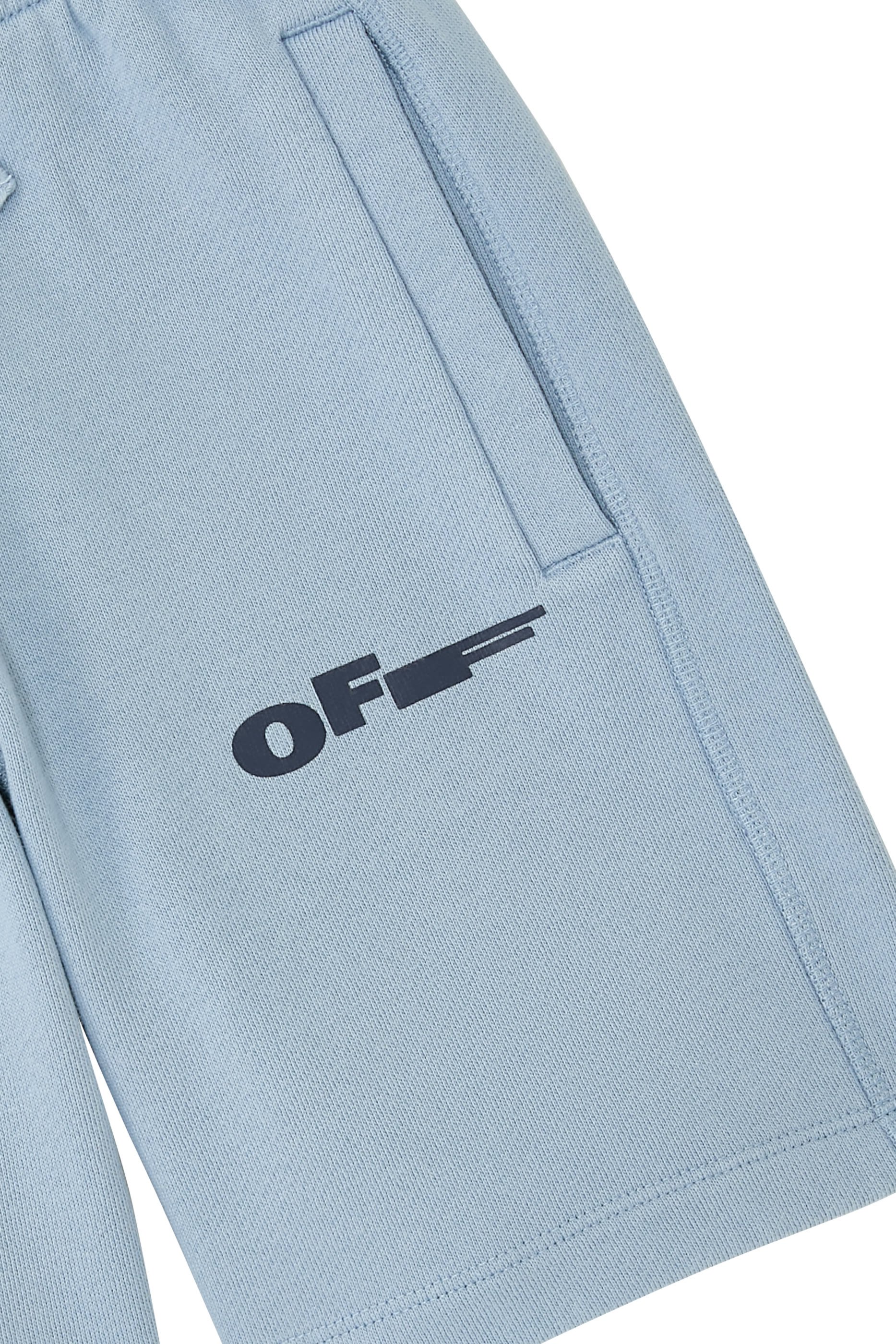 شورت رياضي بشعار الماركة للأطفال