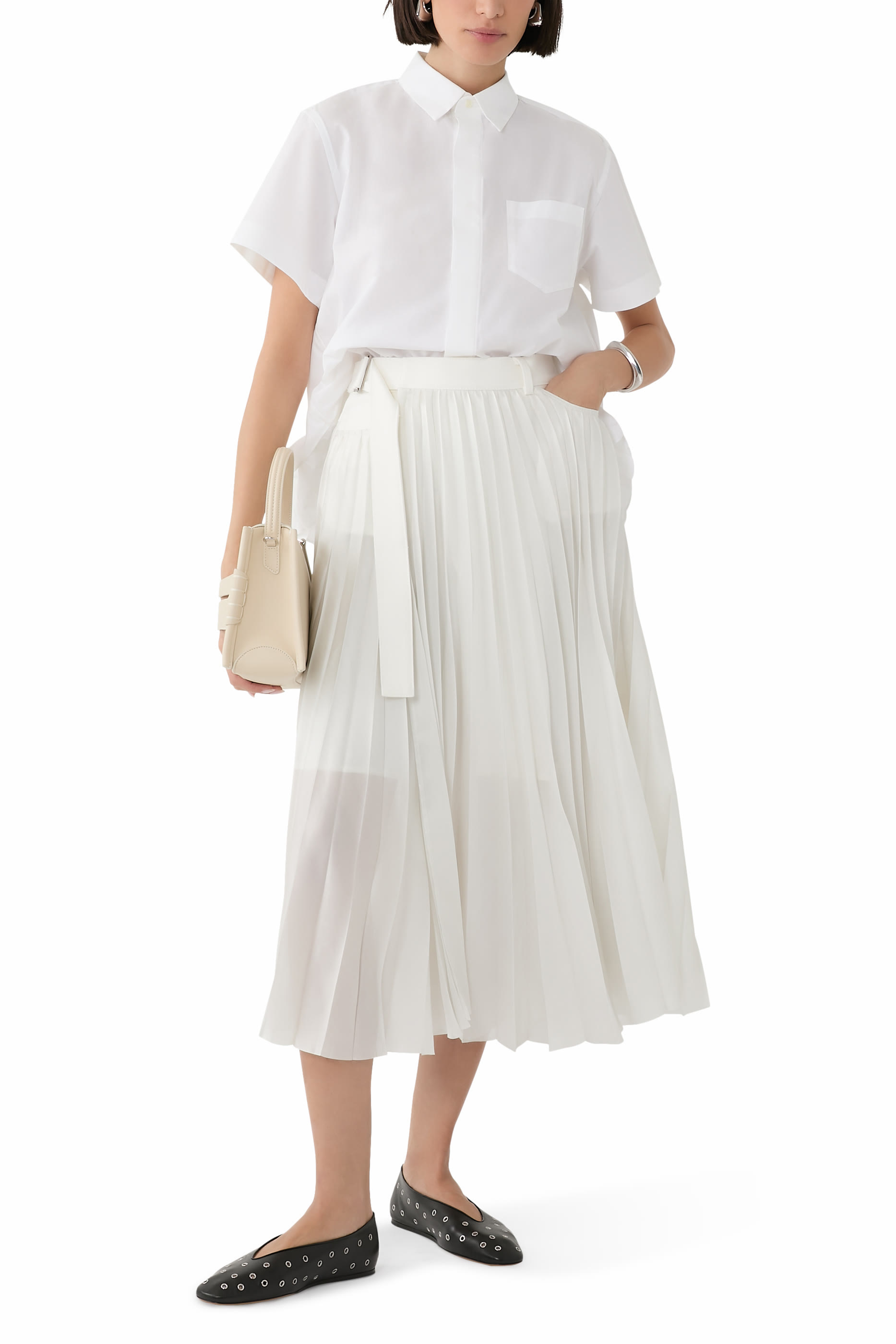 قميص قطن بوبلين