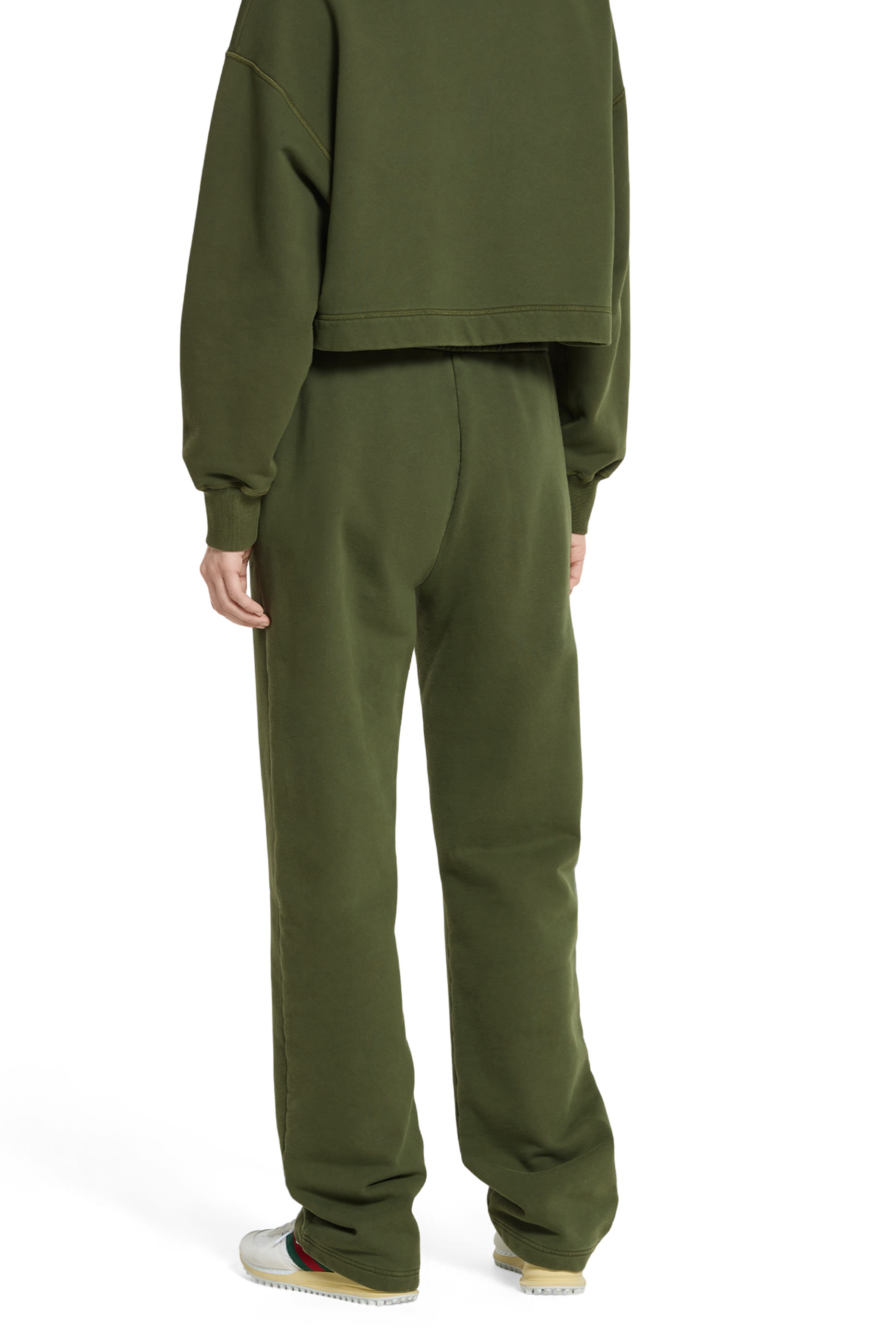 بنطال للبيت بشعار الماركة المطرز قطن جيرسيه