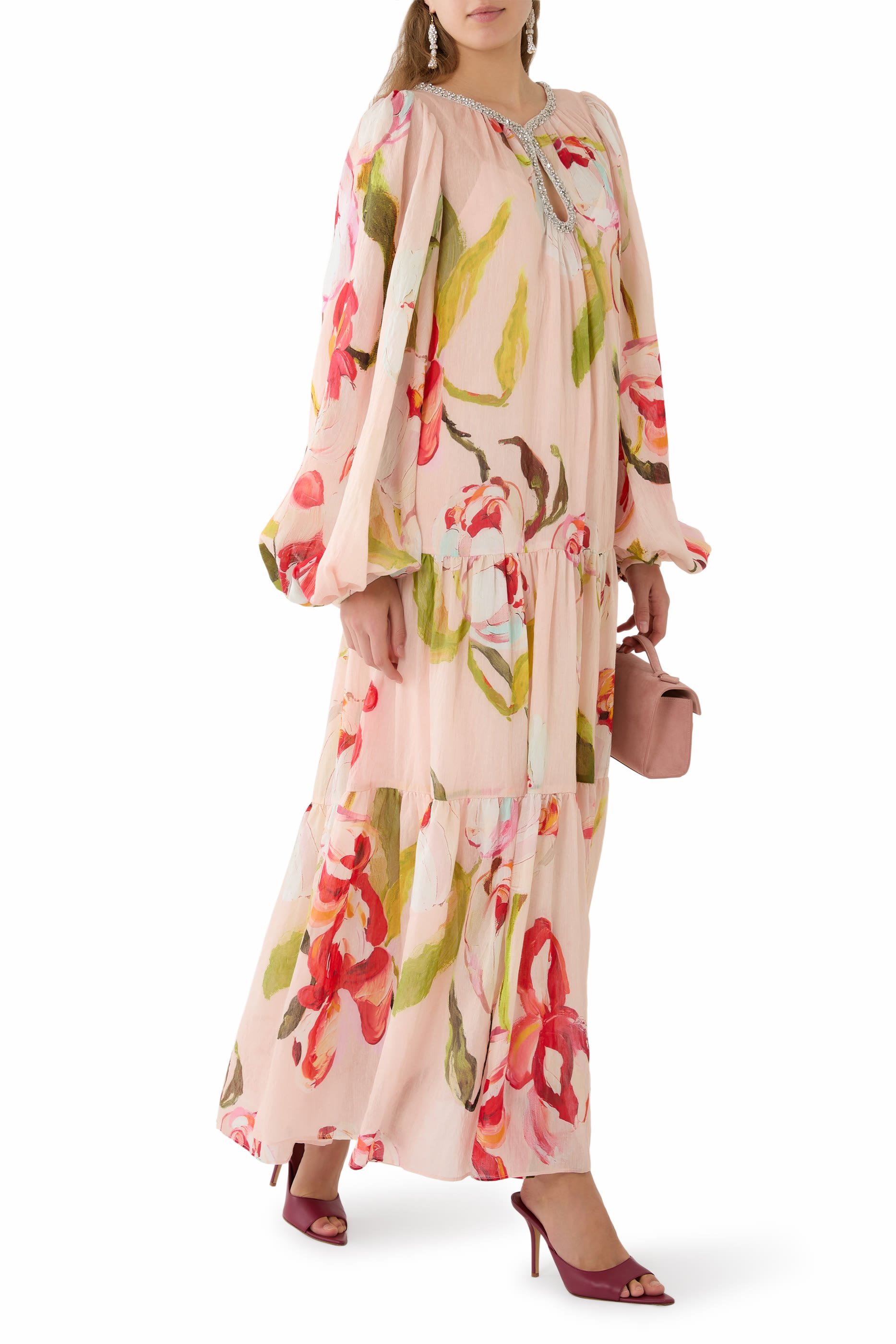 فستان بروسكروفت طويل