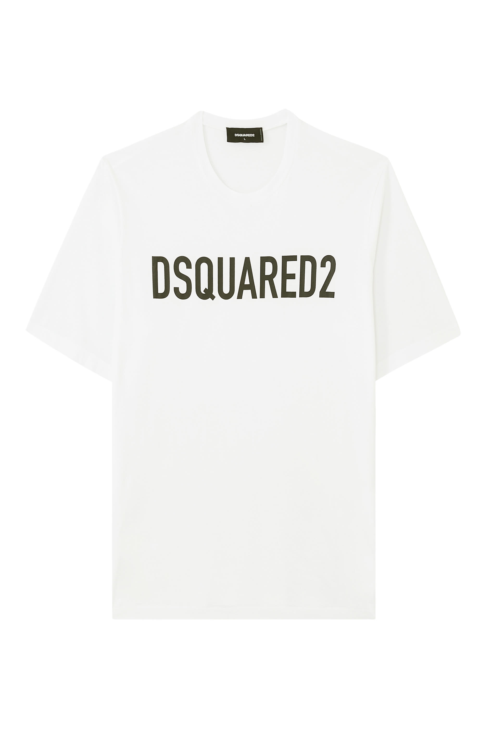 تيشيرت بشعار الماركة قطن