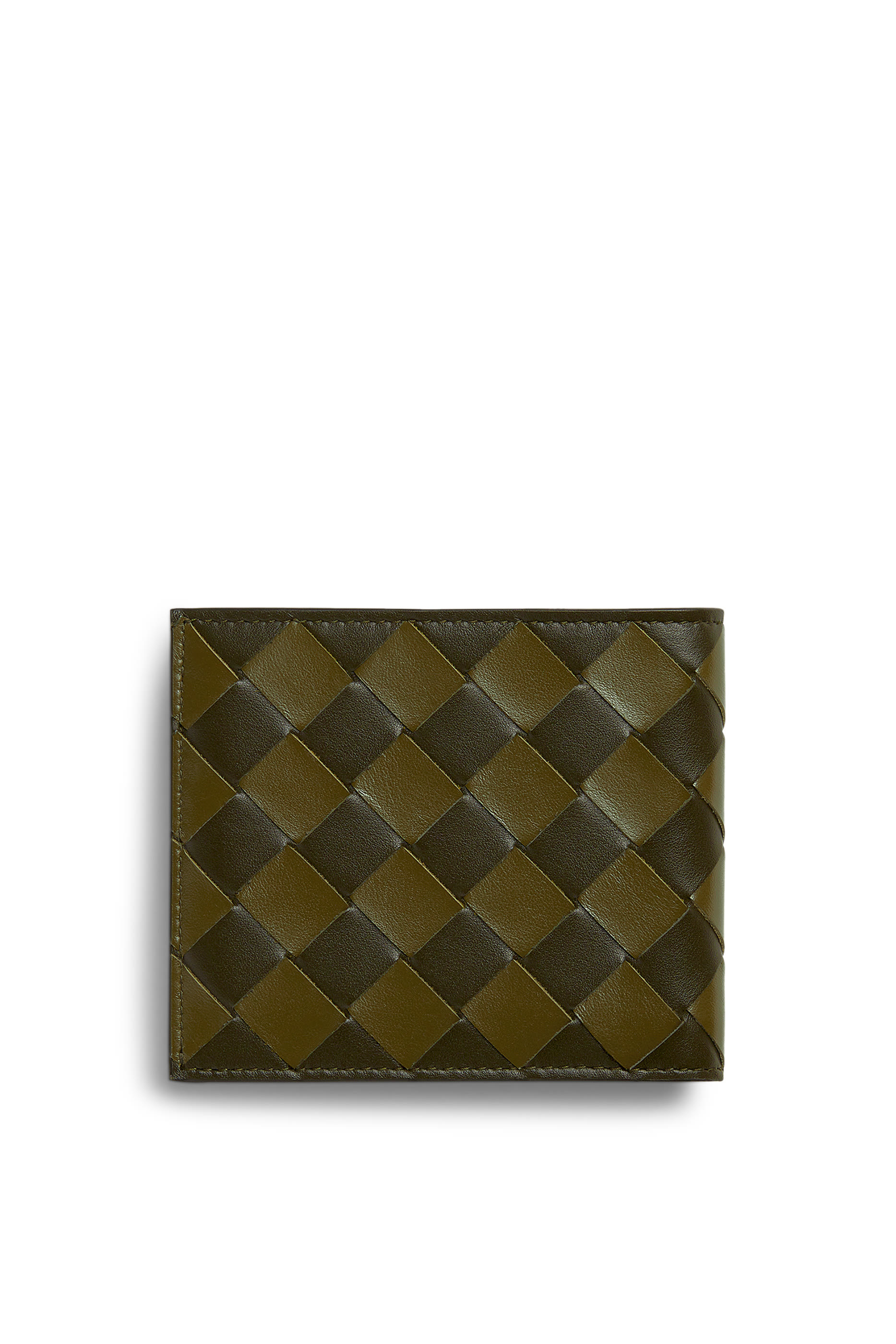 محفظة بتصميم مجدول ثنائي الطي