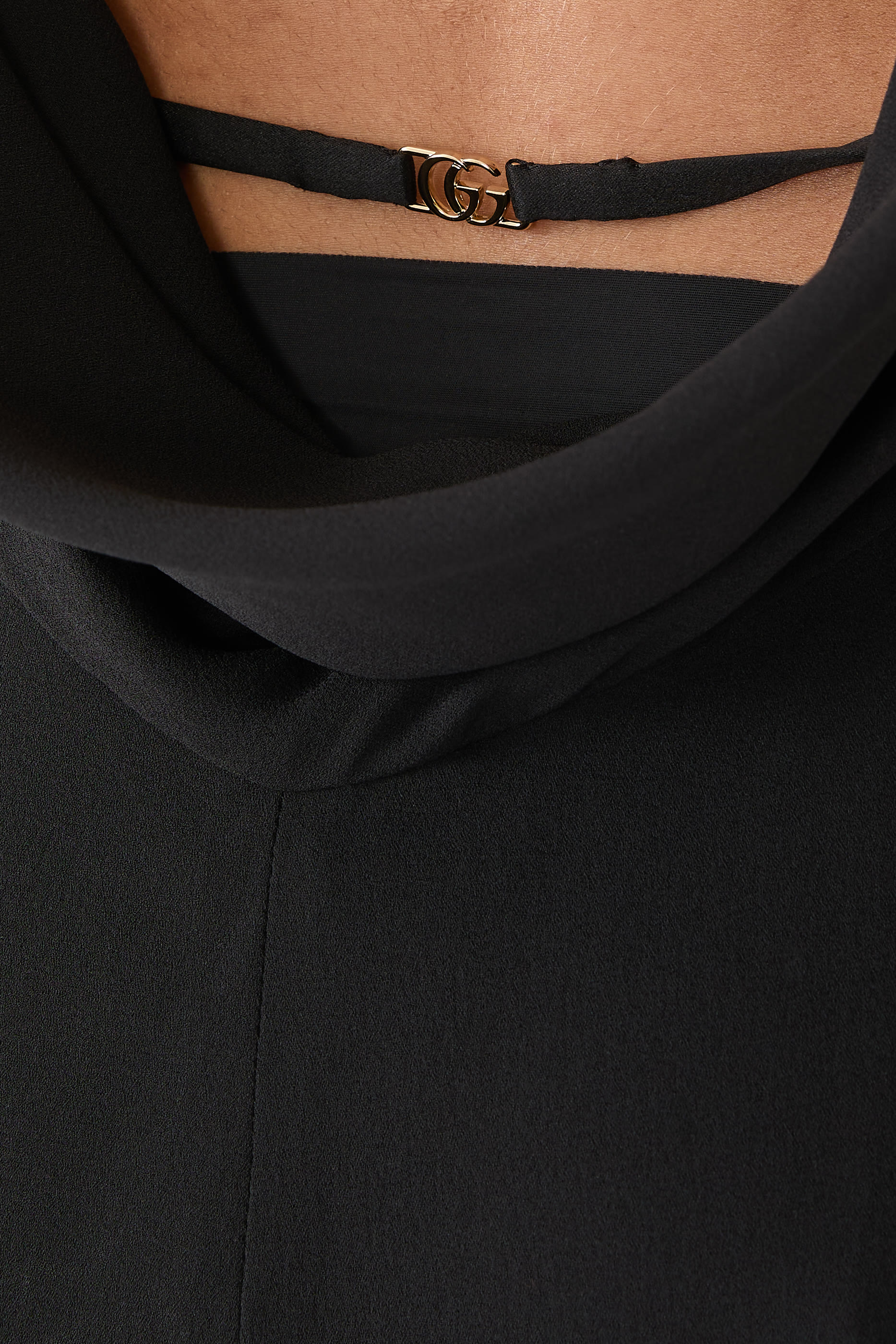 فستان سهرة جورجيت كريب مزدوج