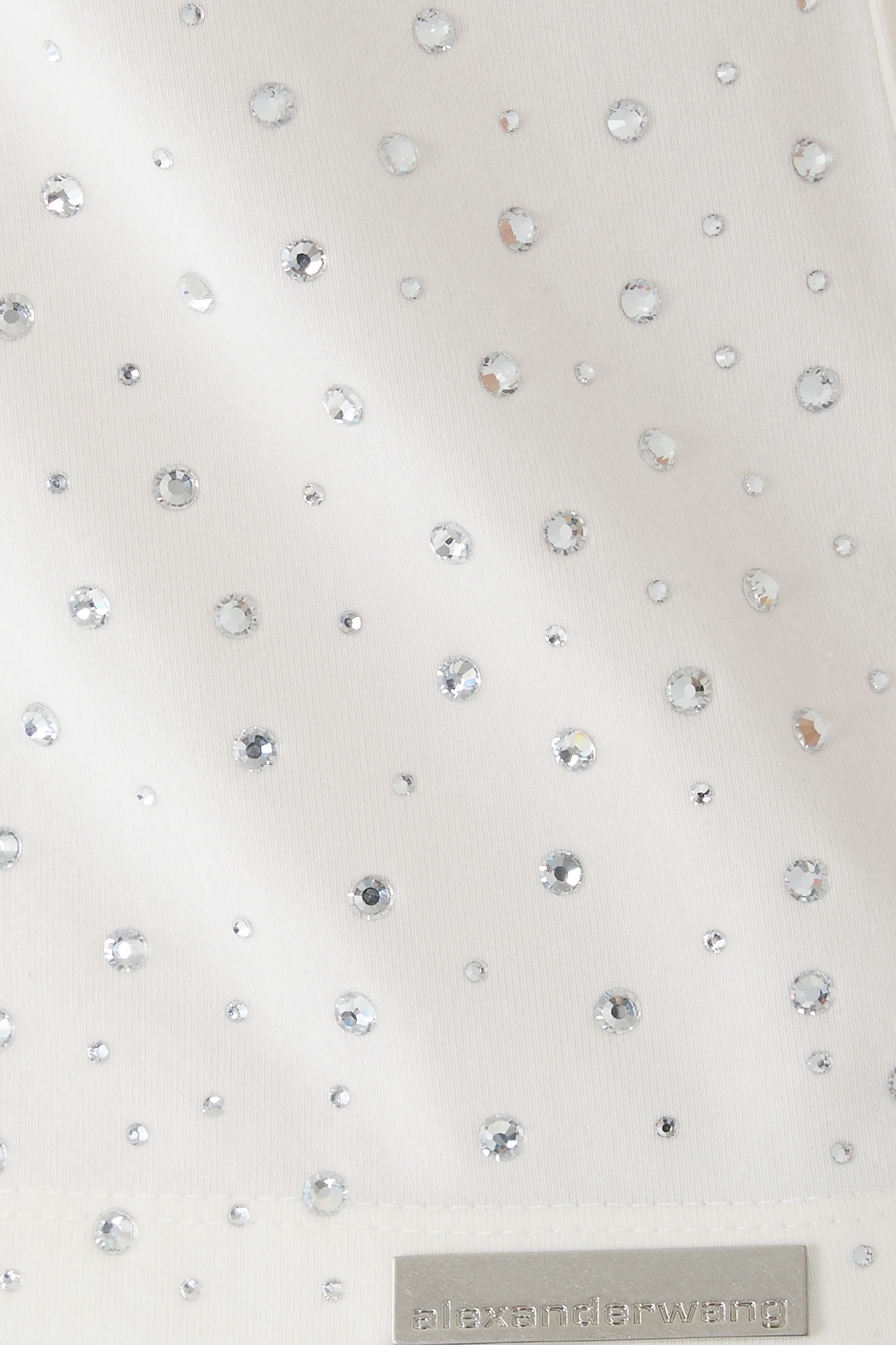 تيشيرت قصير بطبعة غرافيكية مثبتة حراريا