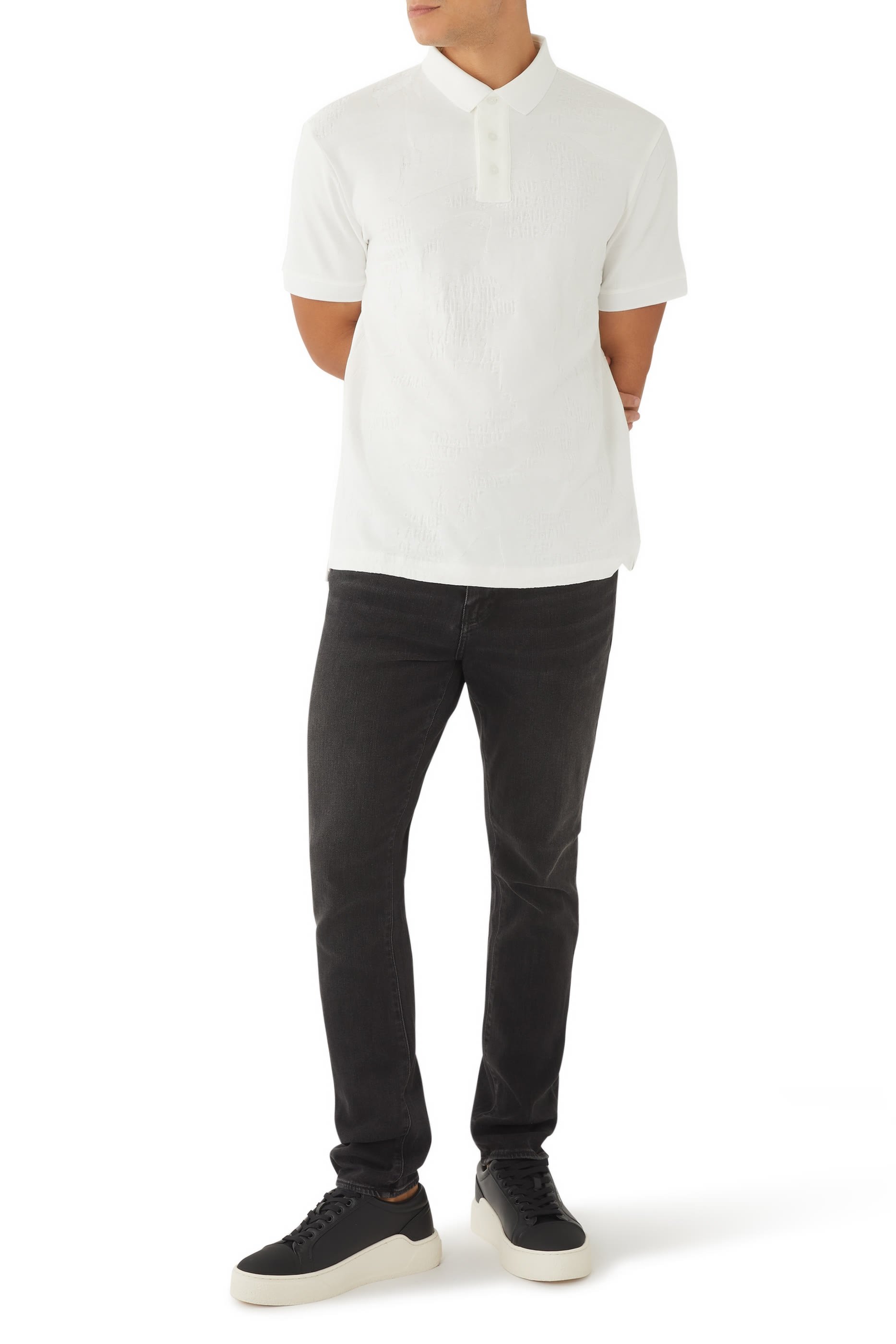 بنطال جينز بقصة سكيني دنيم