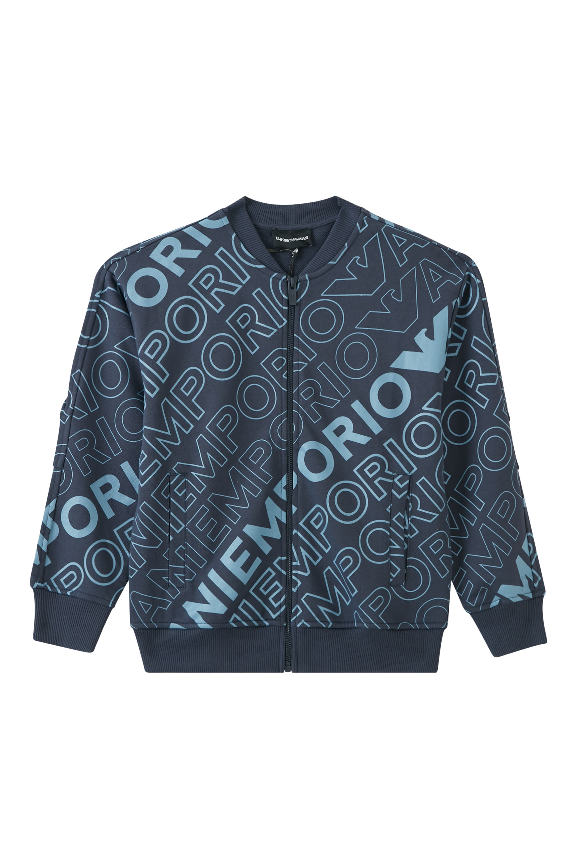 سويت شيرت بشعار الماركة للأطفال