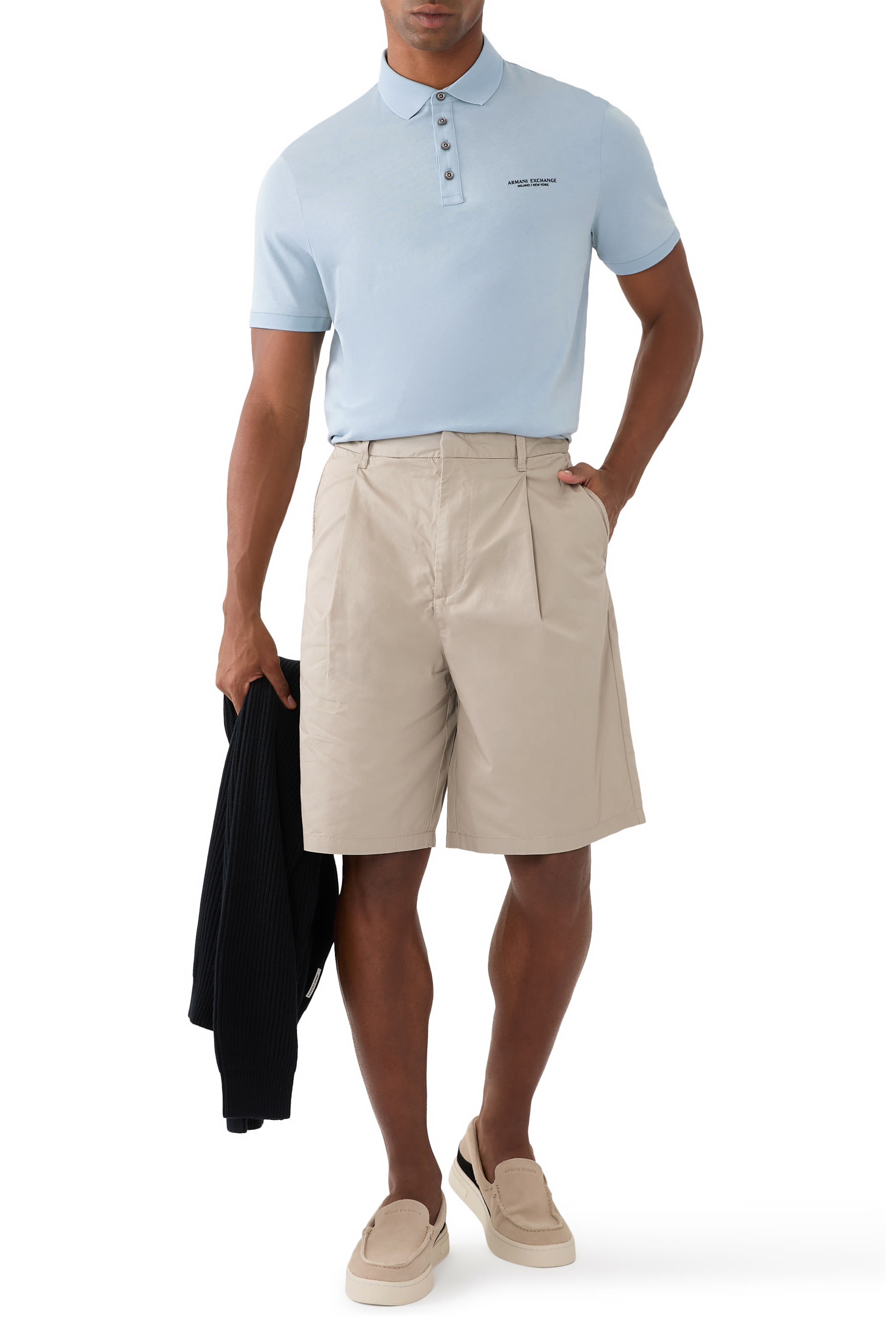 قميص بولو ميلان/نيويورك جيرسيه