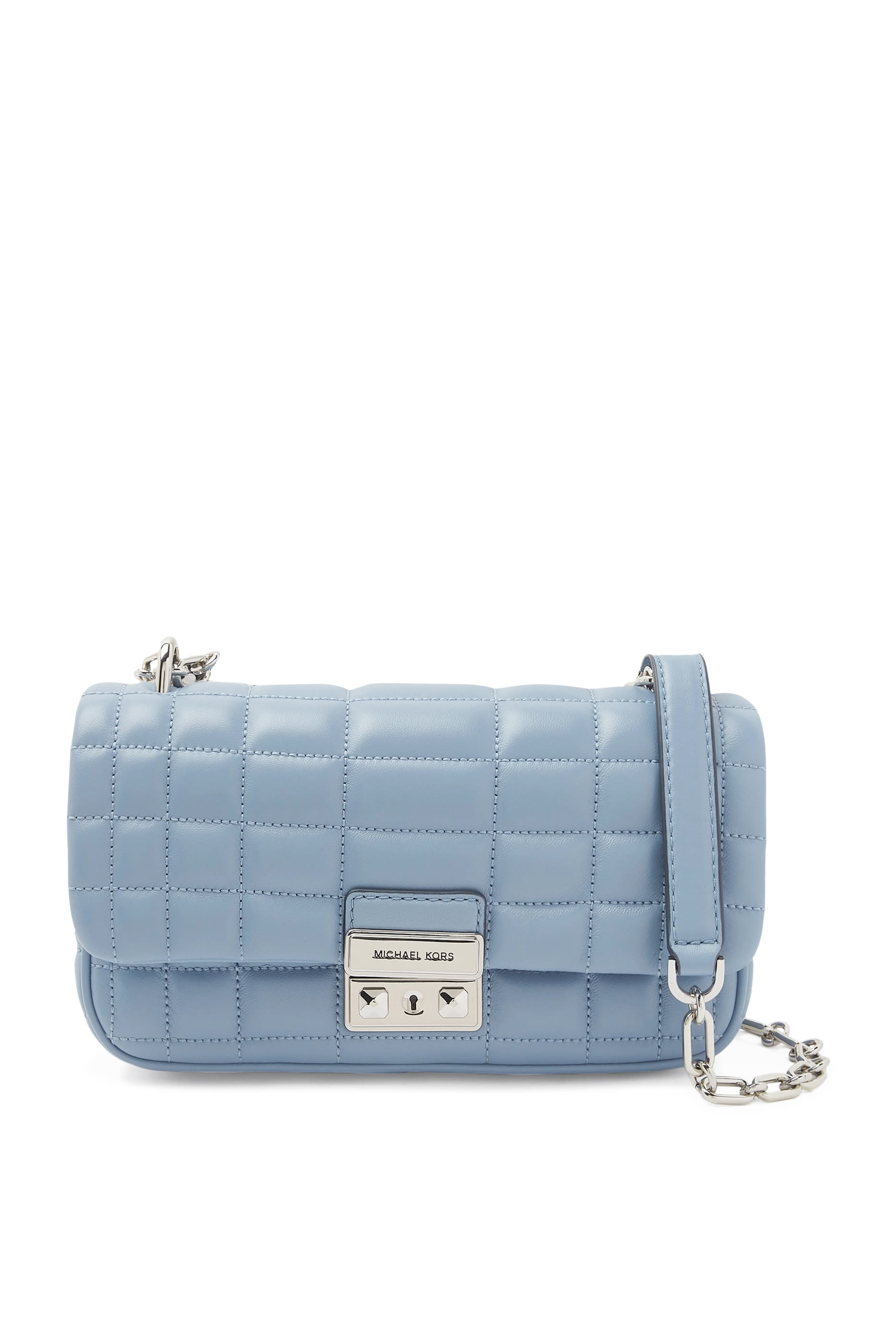 حقيبة كتف تريبيكا صغيرة جلد مبطن