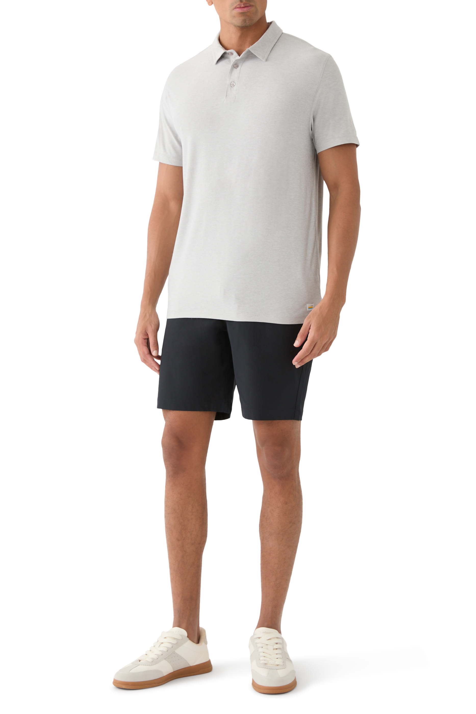 قميص بولو ستراتو قماش معالج