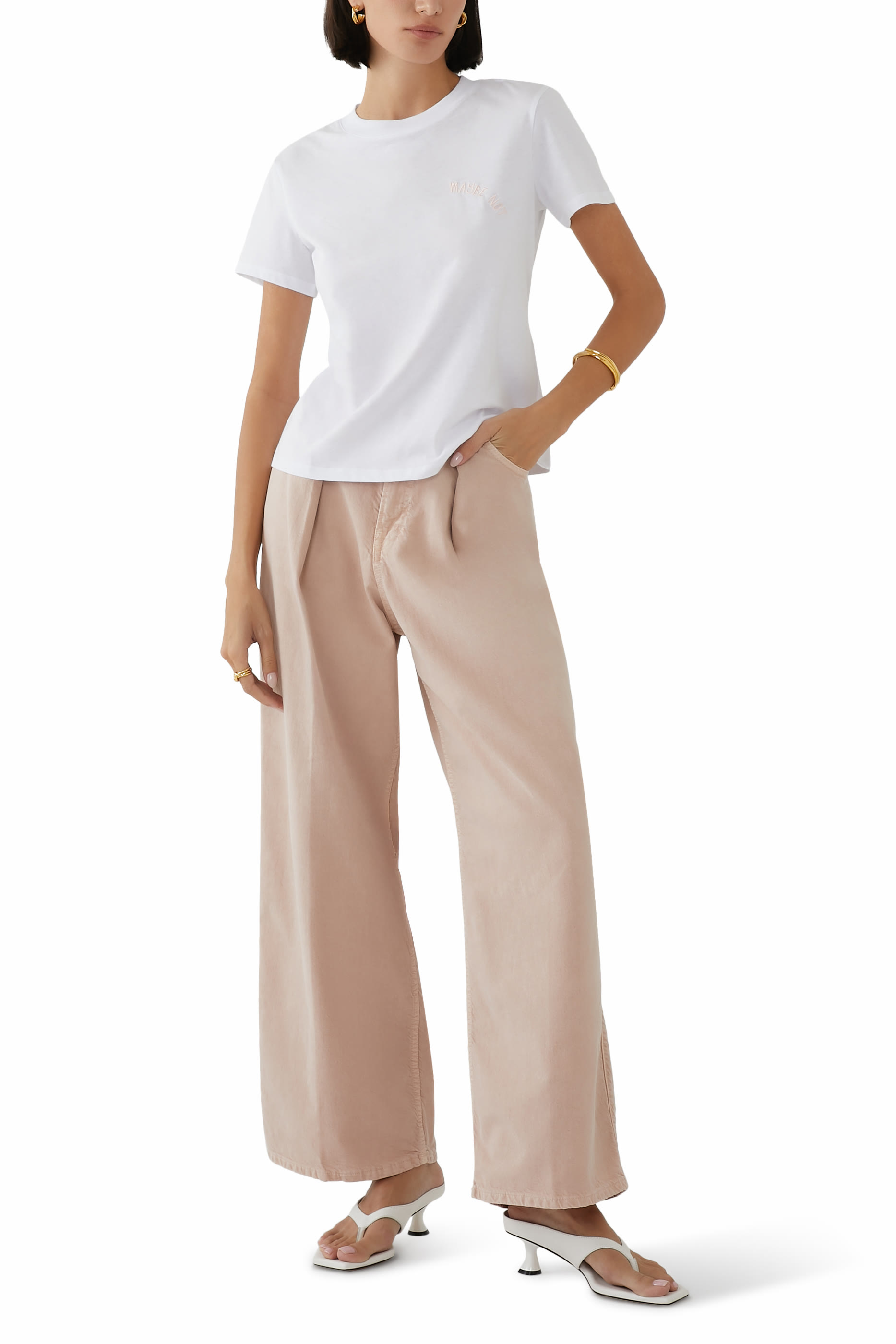 تيشيرت بطبعة شعار ماي بي نوت