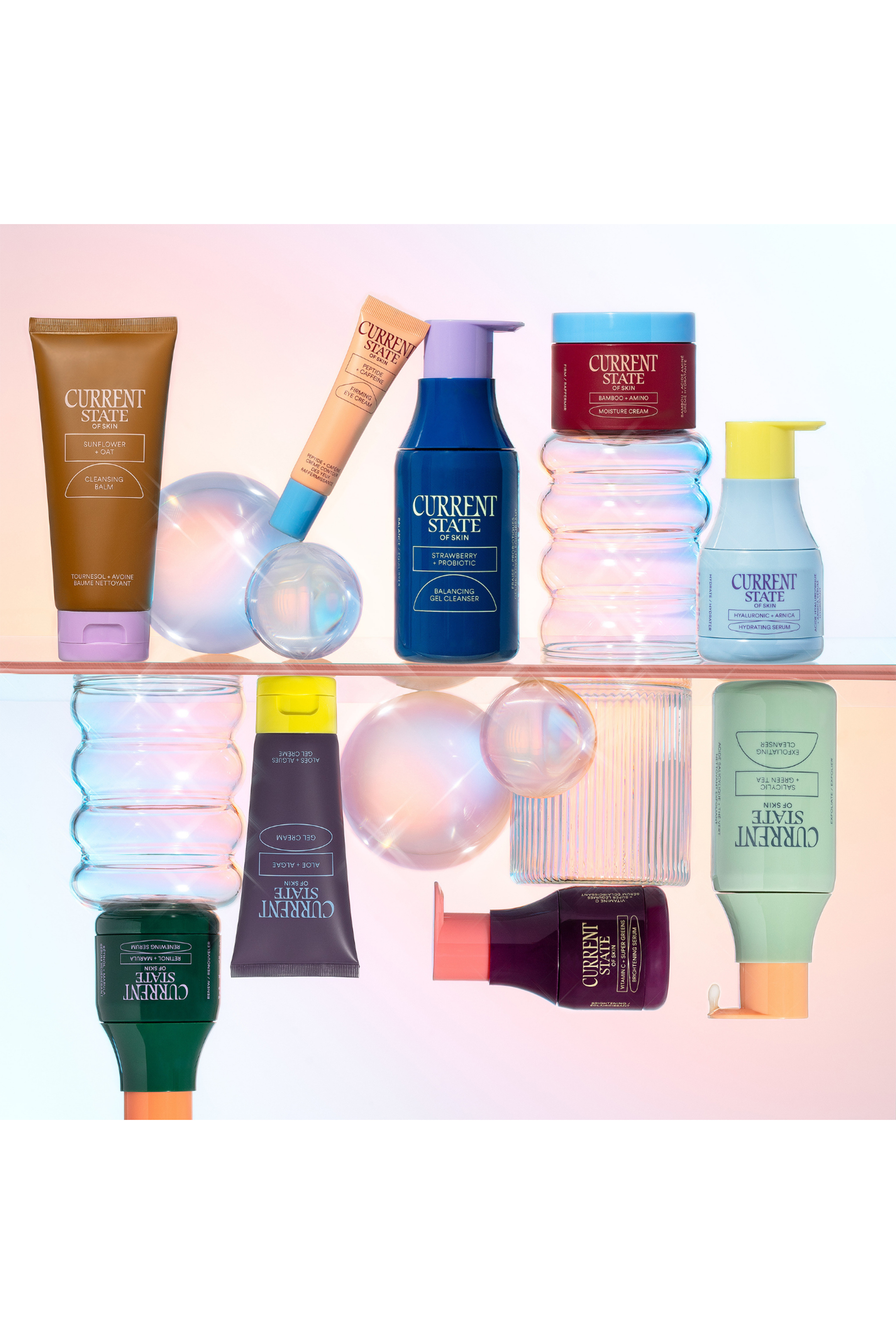 كريم جل خفيف الوزن بالصبار والطحالب