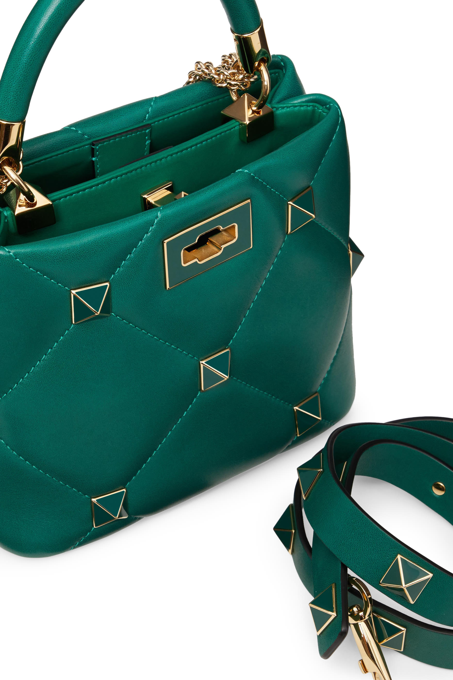 حقيبة فالنتينو غارافاني رومان بيد علوية وحلي