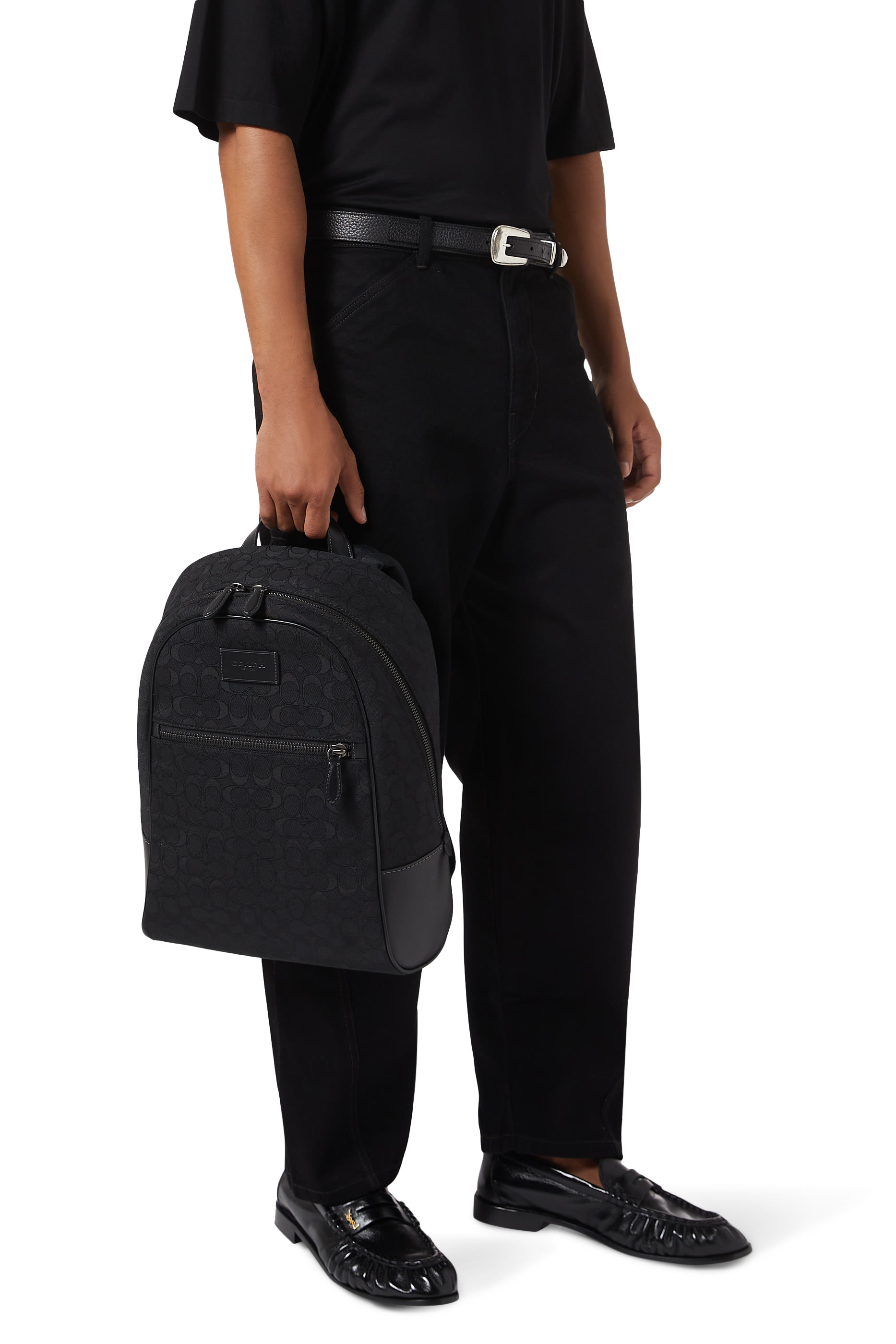 حقيبة ظهر ثيو جاكار بشعار الماركة