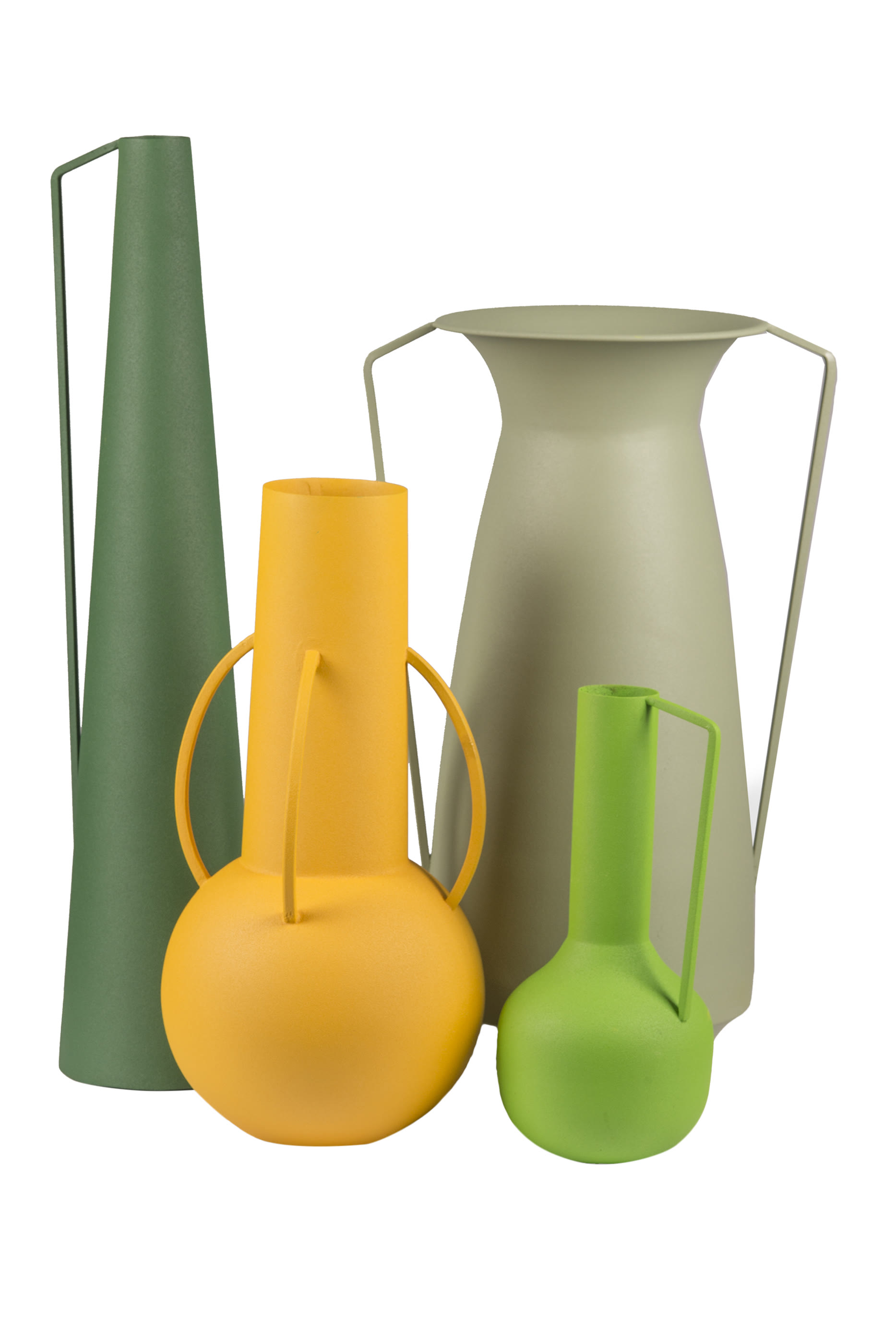 مجموعة مزهريات رومان، 4 قطع