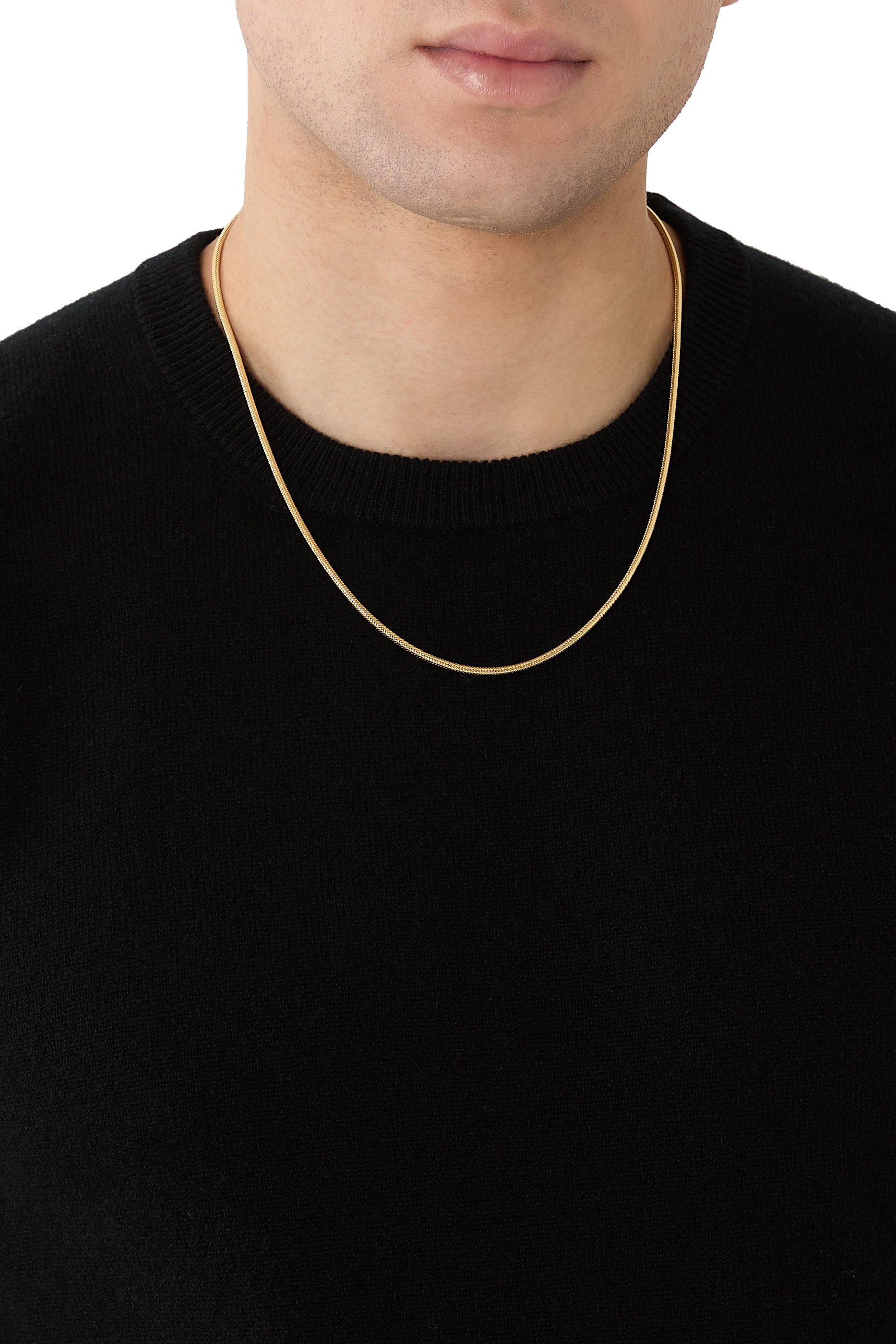 قلادة سنيك بتصميم سلسلة