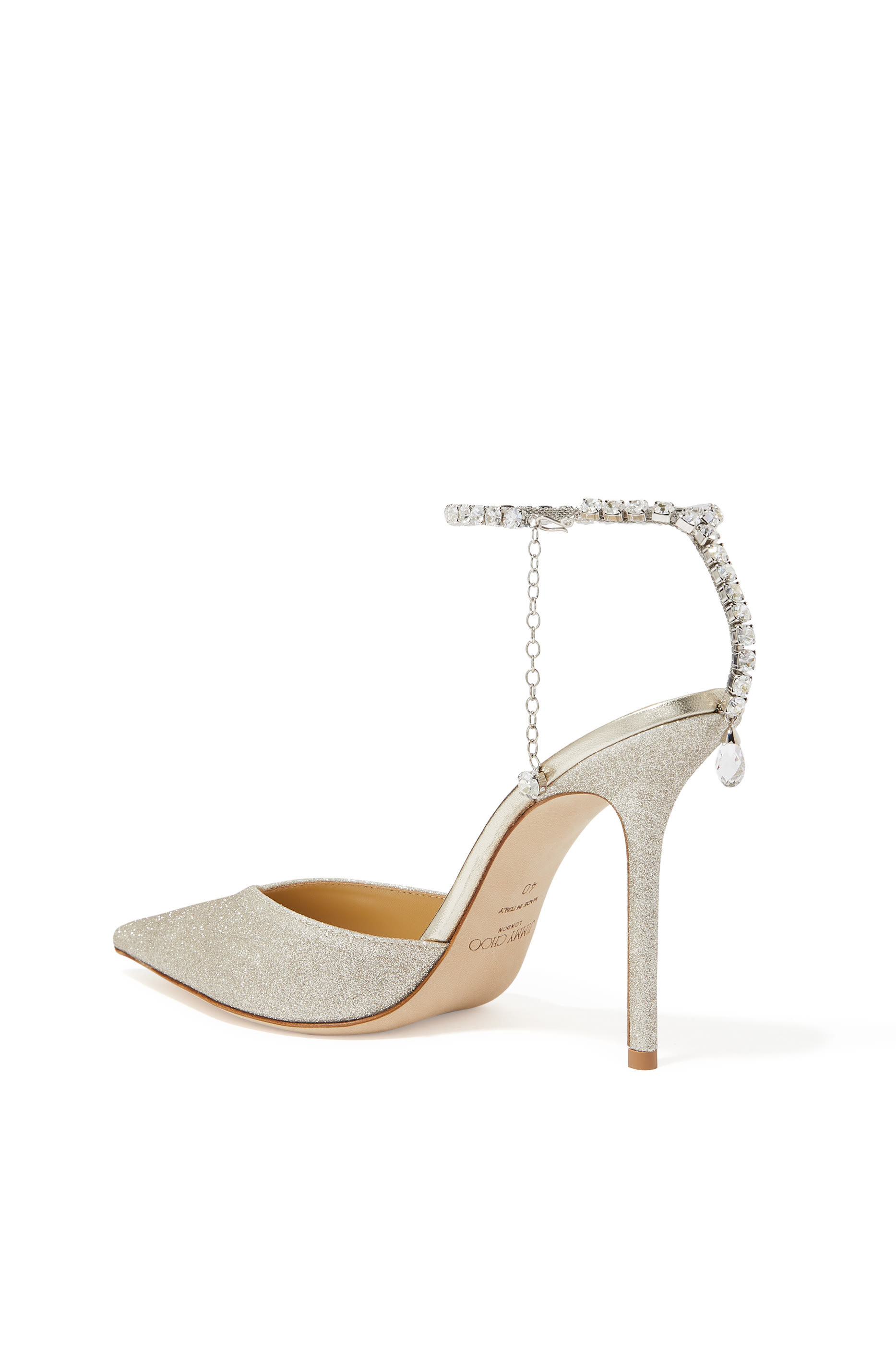 حذاء كلاسيك سايدا مزين بغليتر