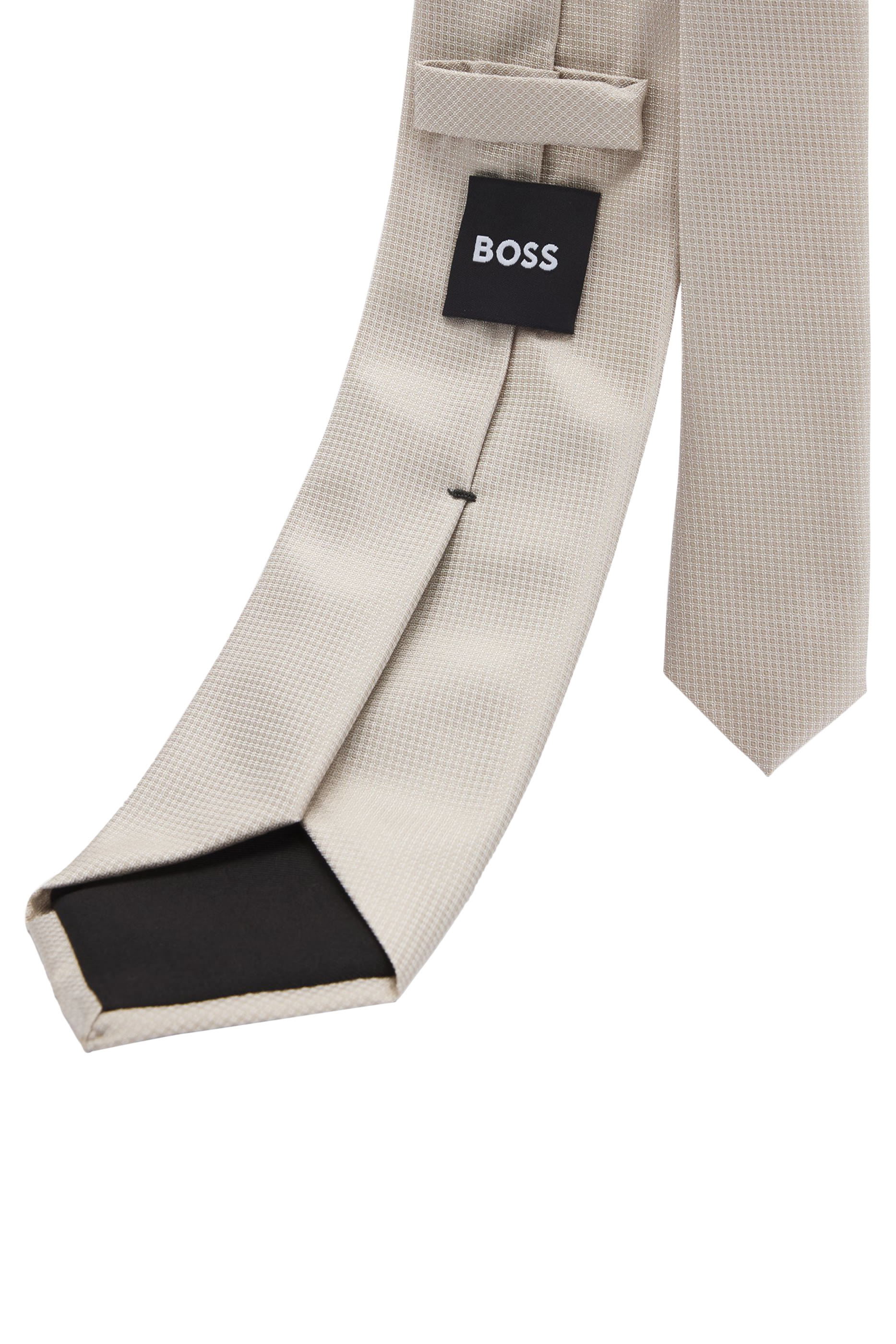 ربطة عنق بنمط جاكار صغير