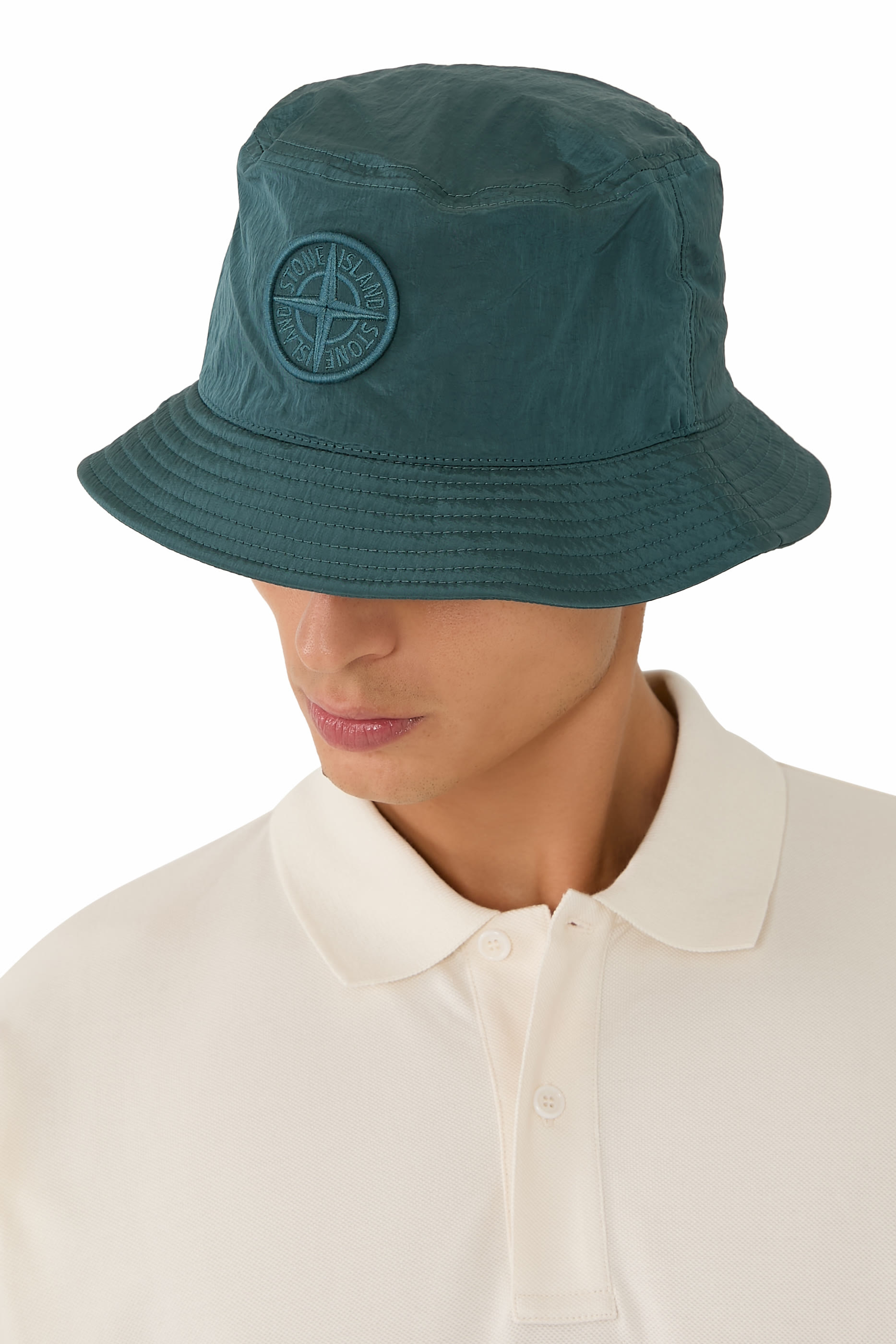 Nylon Metal In ECONYL® Bucket Hat