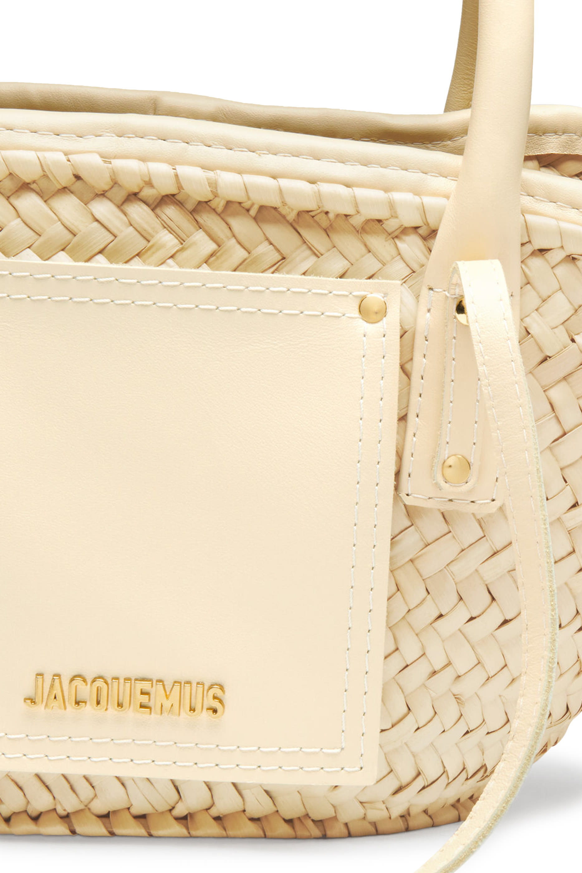 حقيبة سولي صغيرة بتصميم سلة