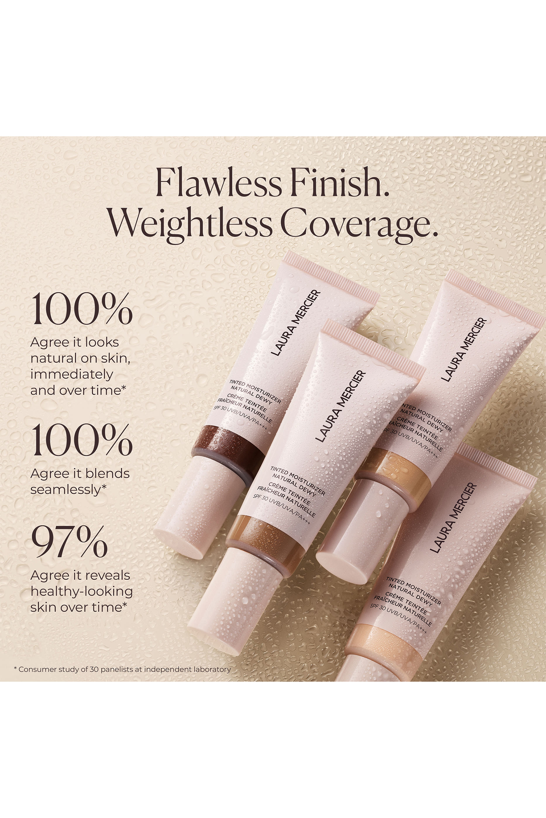 مرطب ملون للبشرة ناتشورال ديوي مع عامل الحماية من الشمس SPF 30