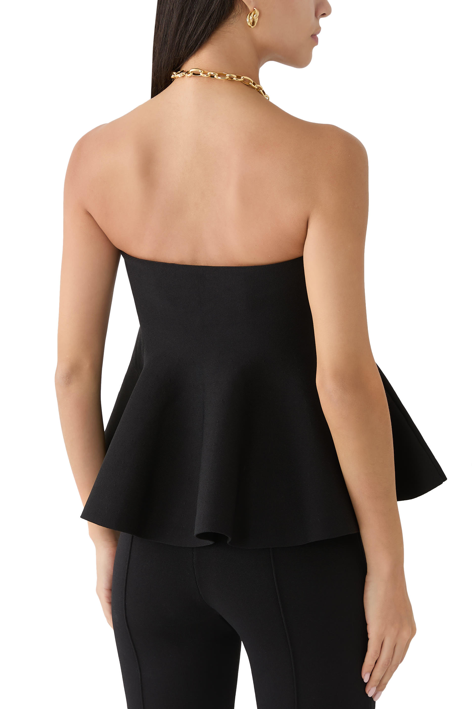 بلوزة أبيغال كريب منسوجة 