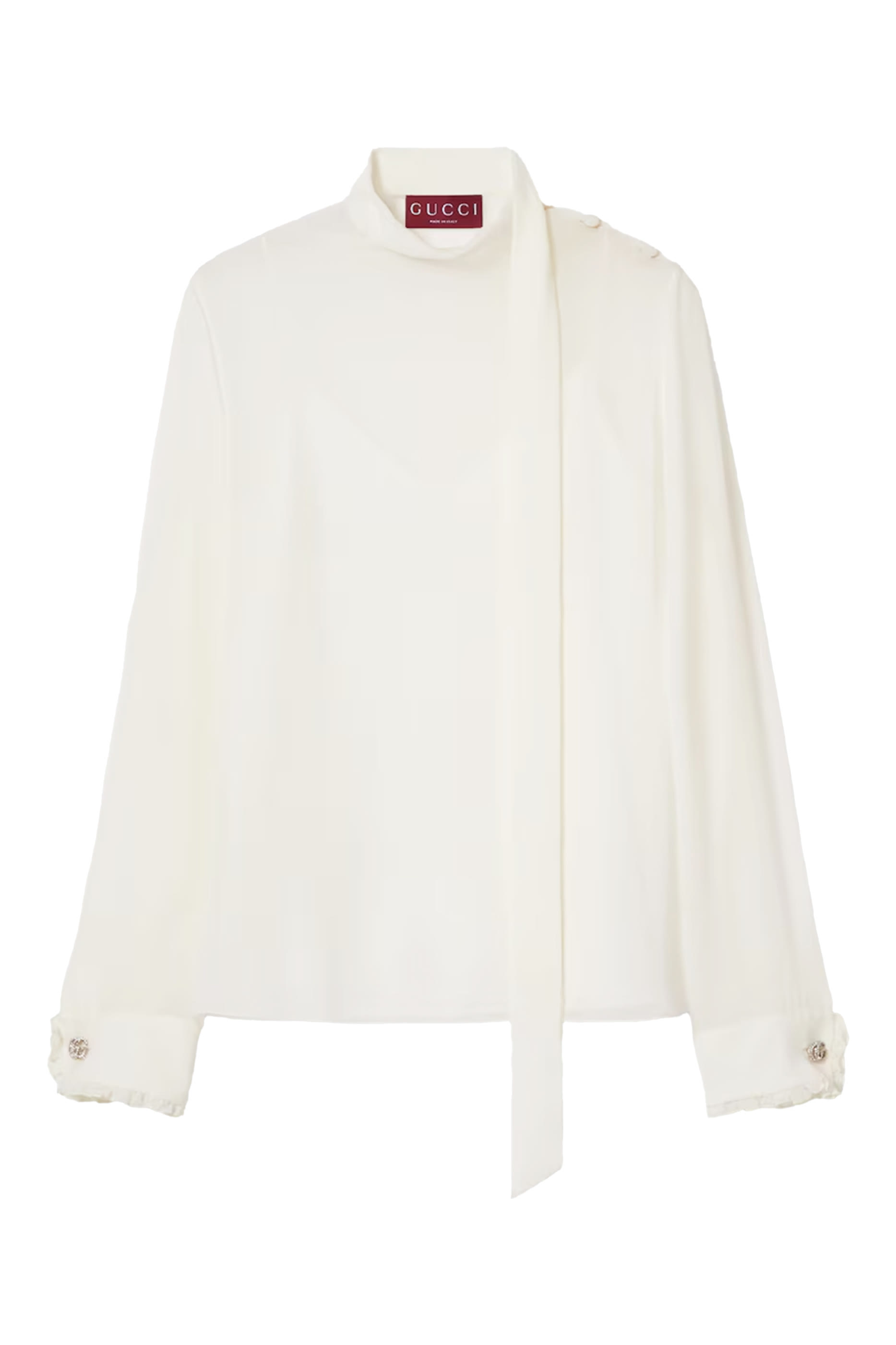 بلوزة حرير جورجيت