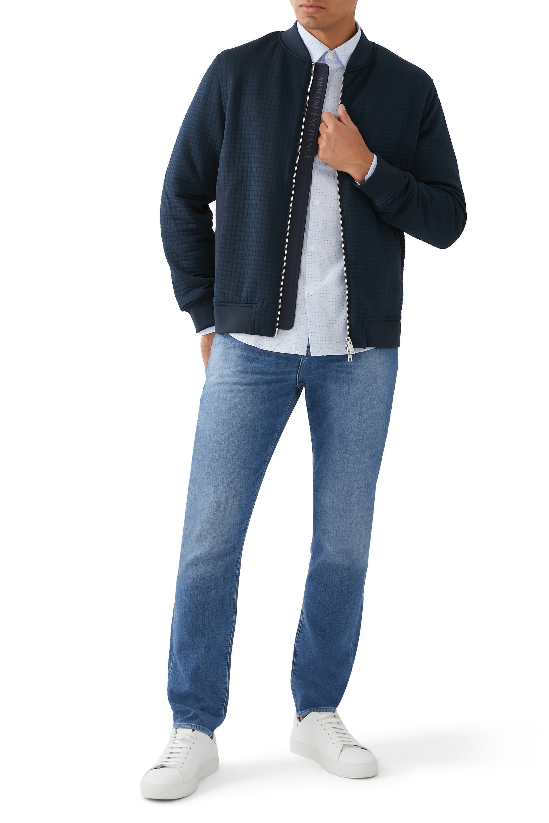 بنطال جينز جاي 14 بقصة ضيقة