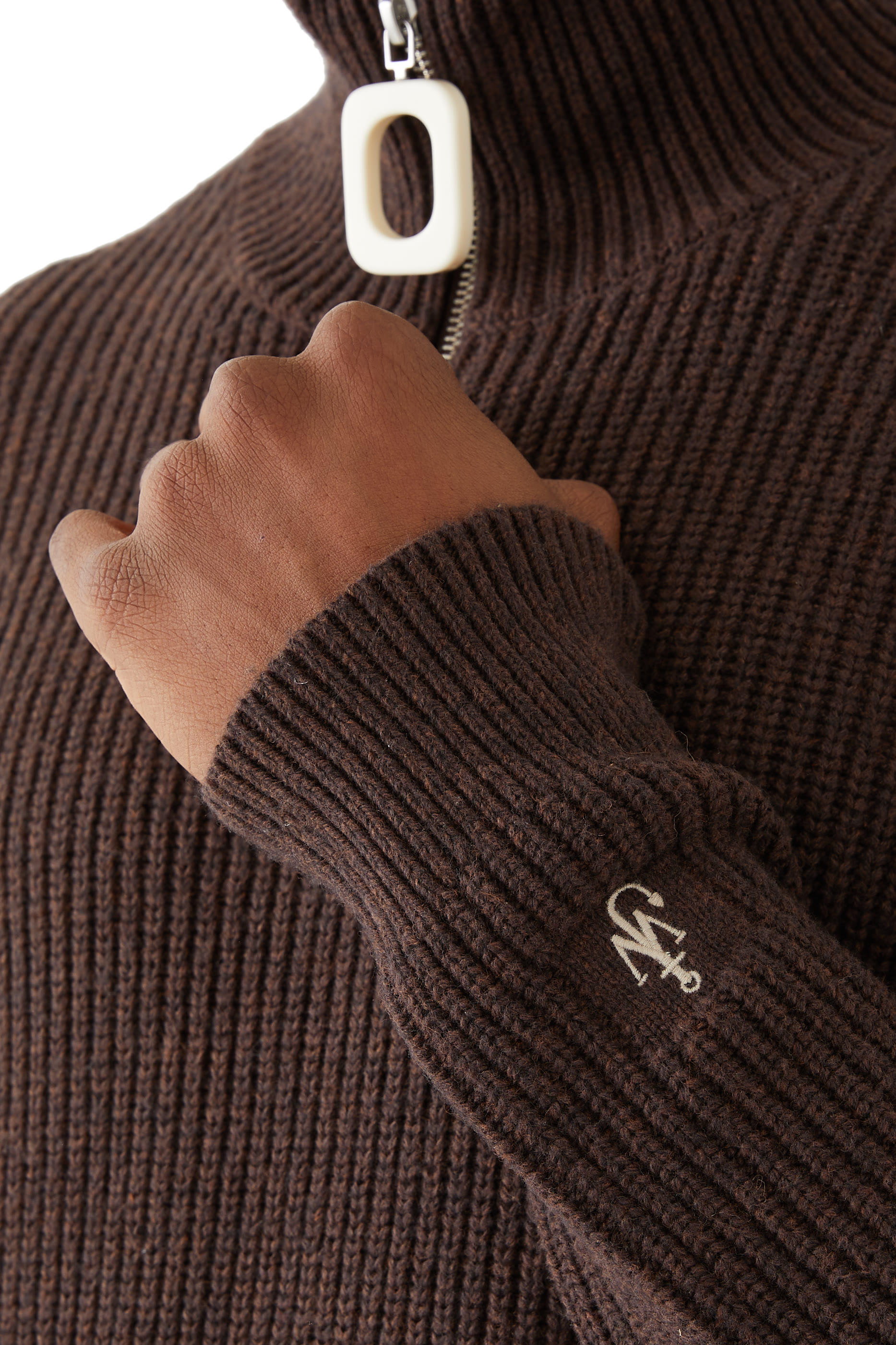 سترة بولر بنصف سحاب