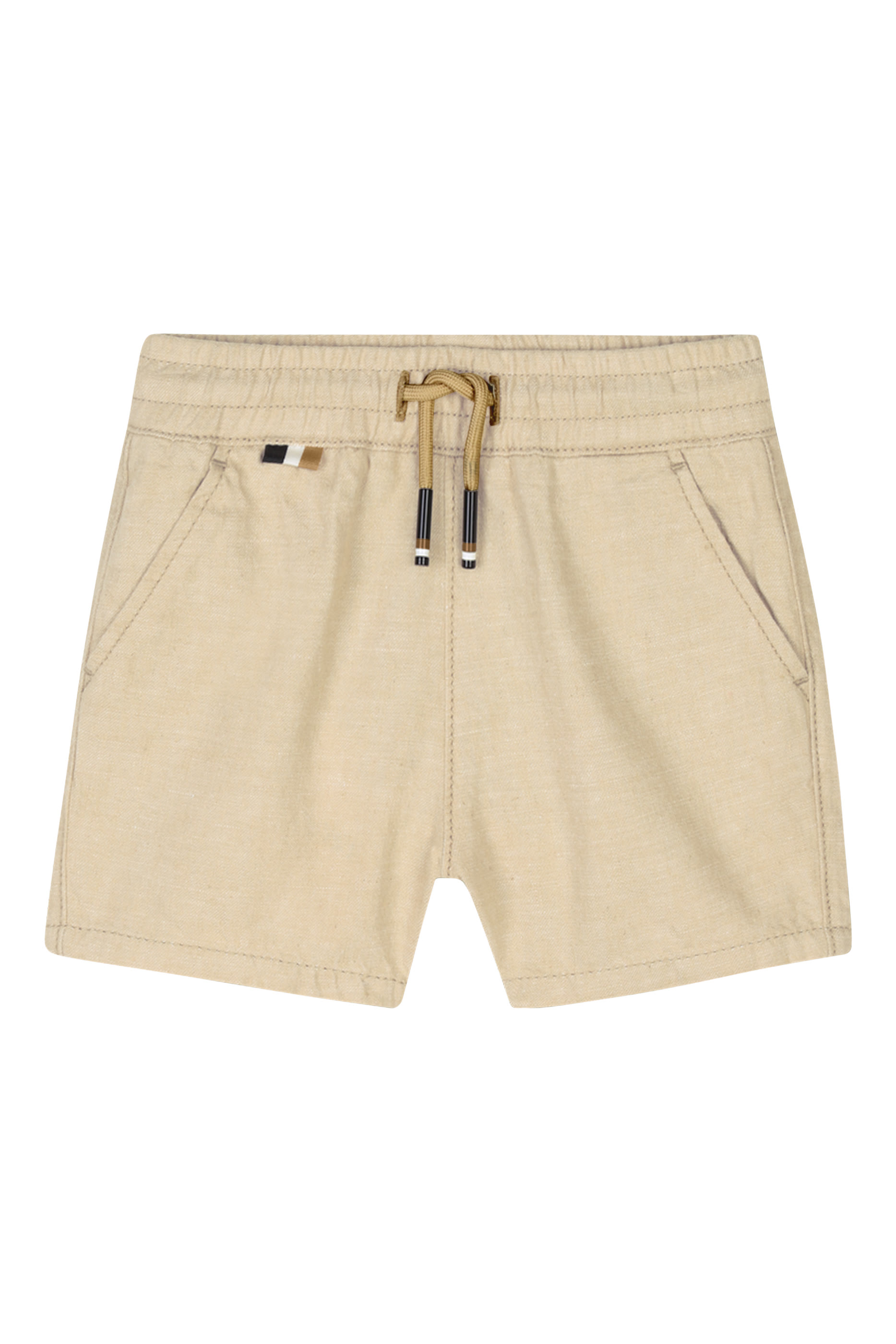 شورت مطرز بشعار الماركة للأطفال