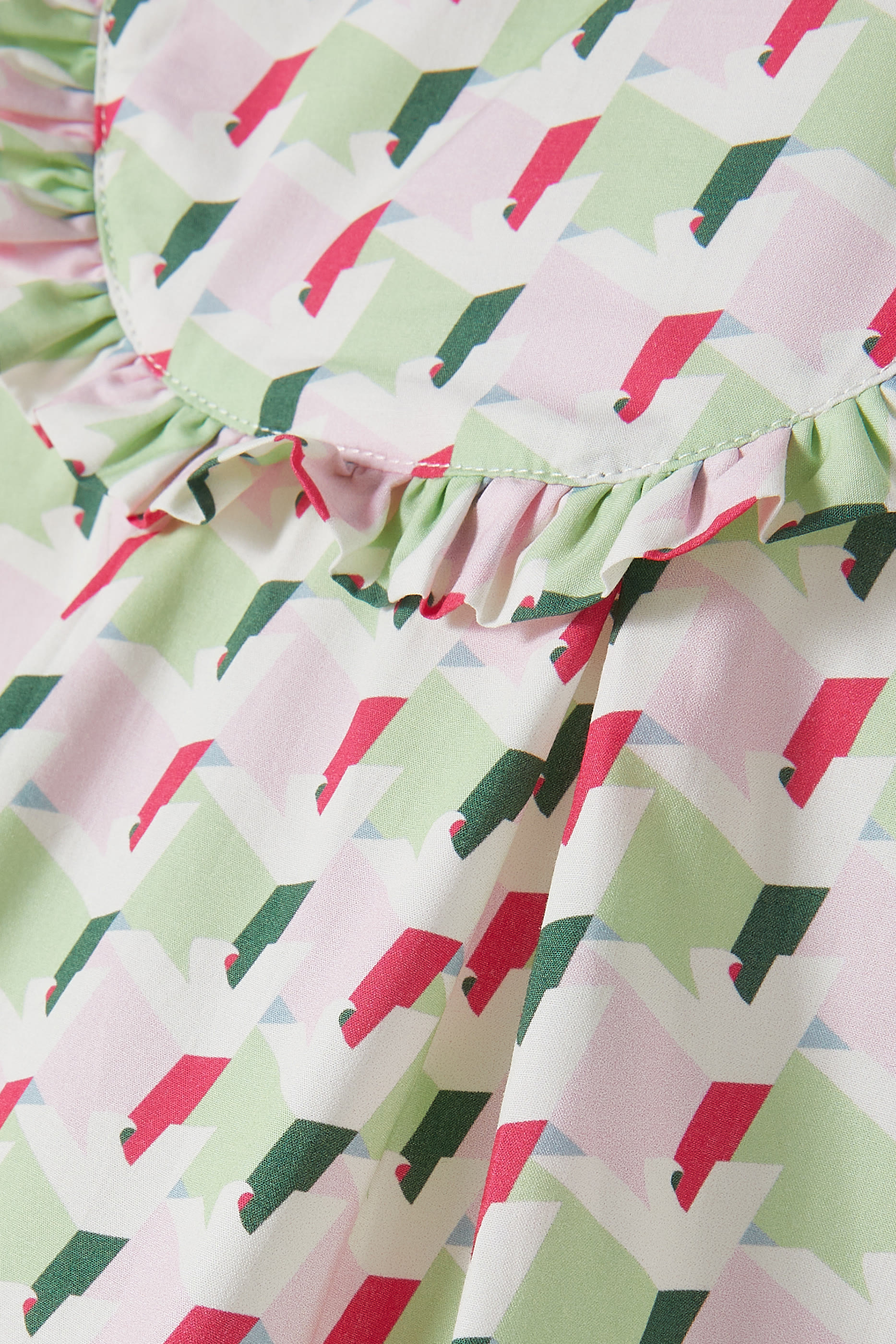 فستان بنقشة زهور للأطفال