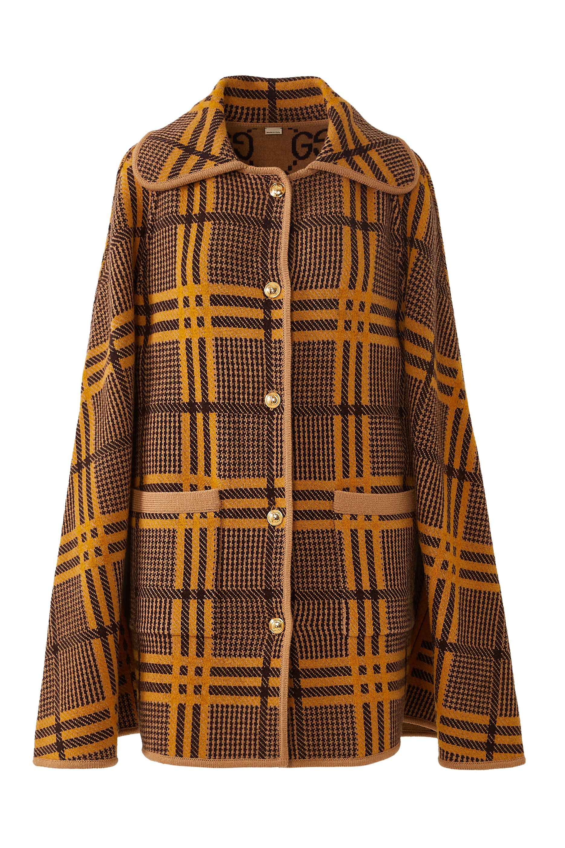 كاب نسيج صوف بتصميم وجهين