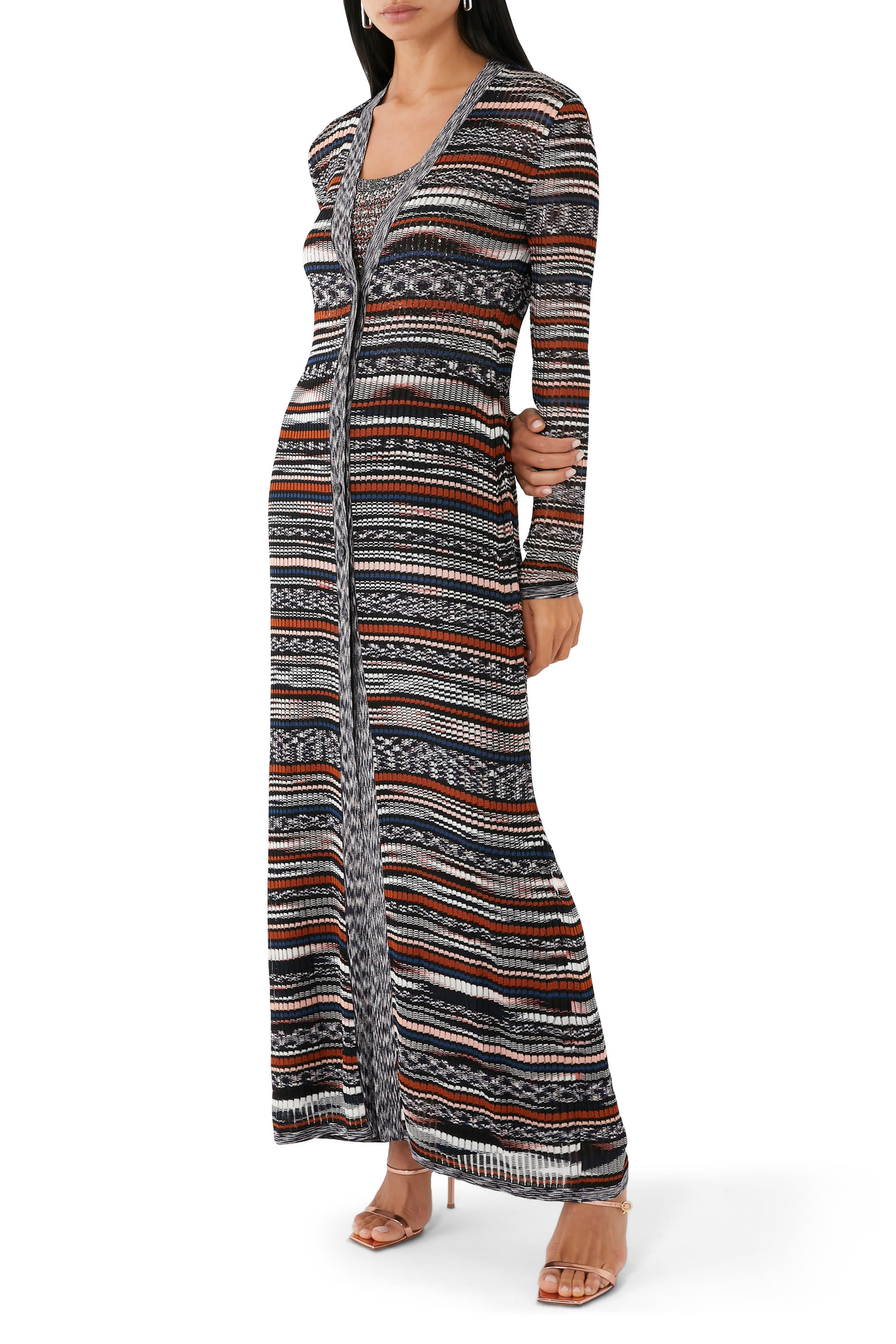 كارديجان طويل مضلع