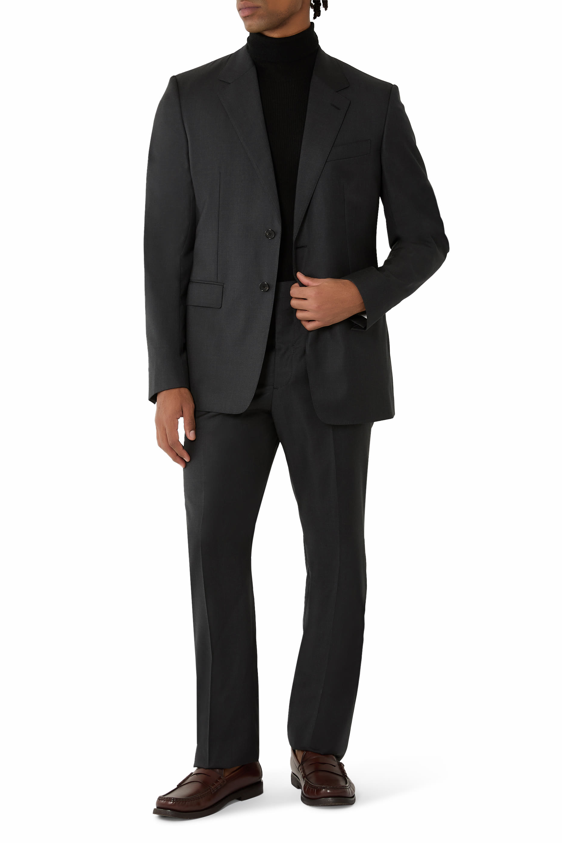 بنطال بقصة مستقيمة مريحة