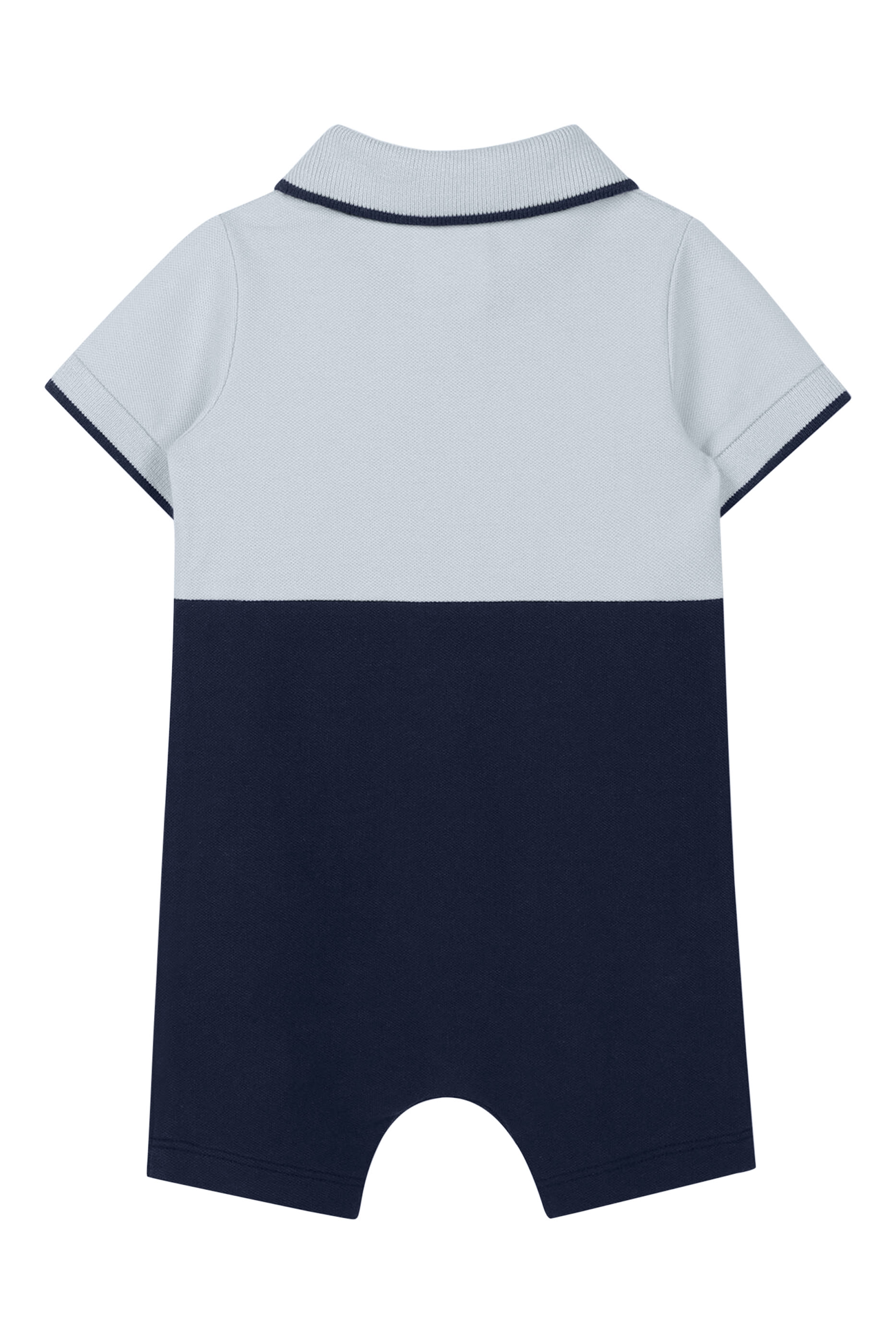 أفرول بولو بخطوط وشعار الماركة للأطفال