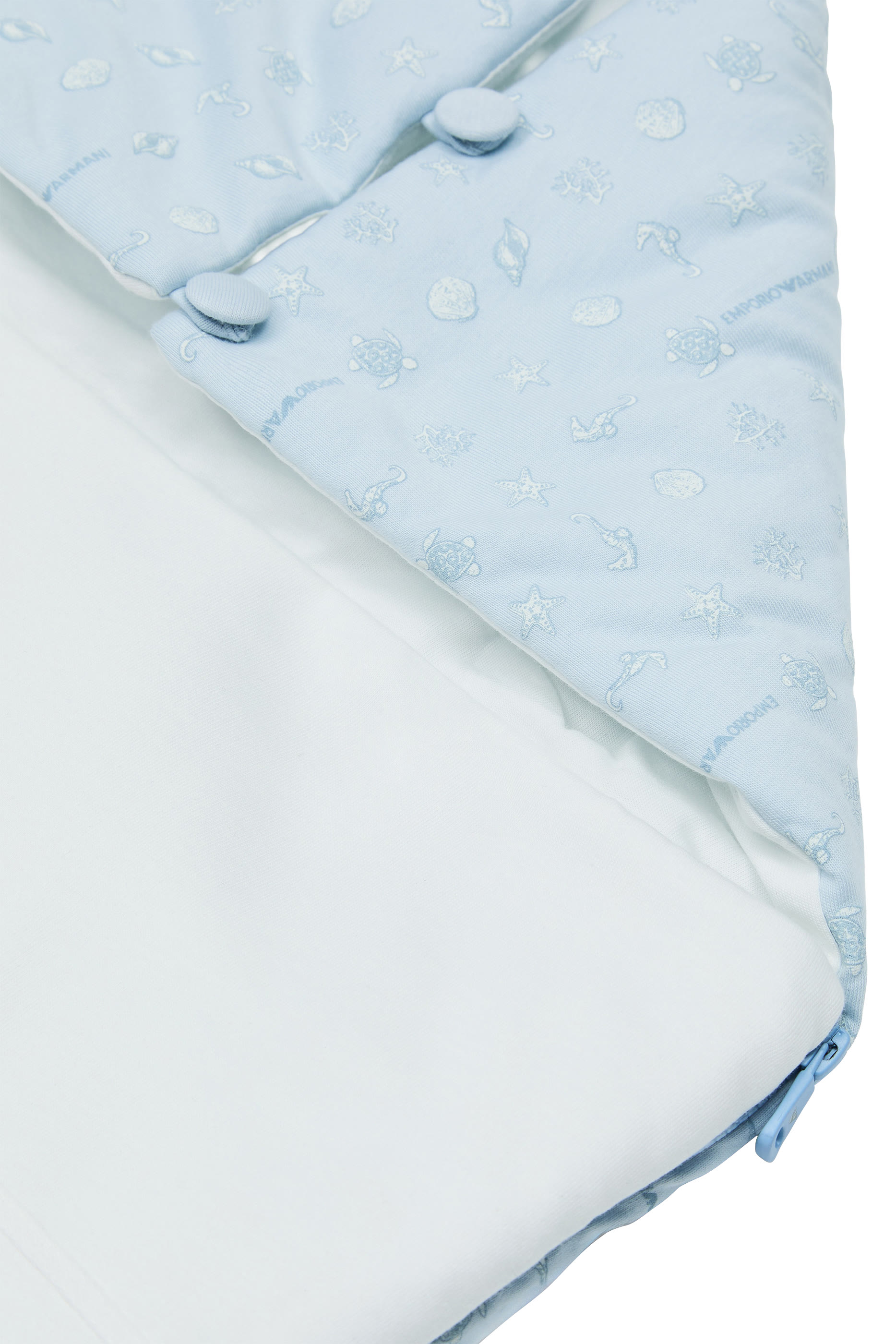 كيس نوم بنقشة حيوانات بحرية جيرسيه للأطفال